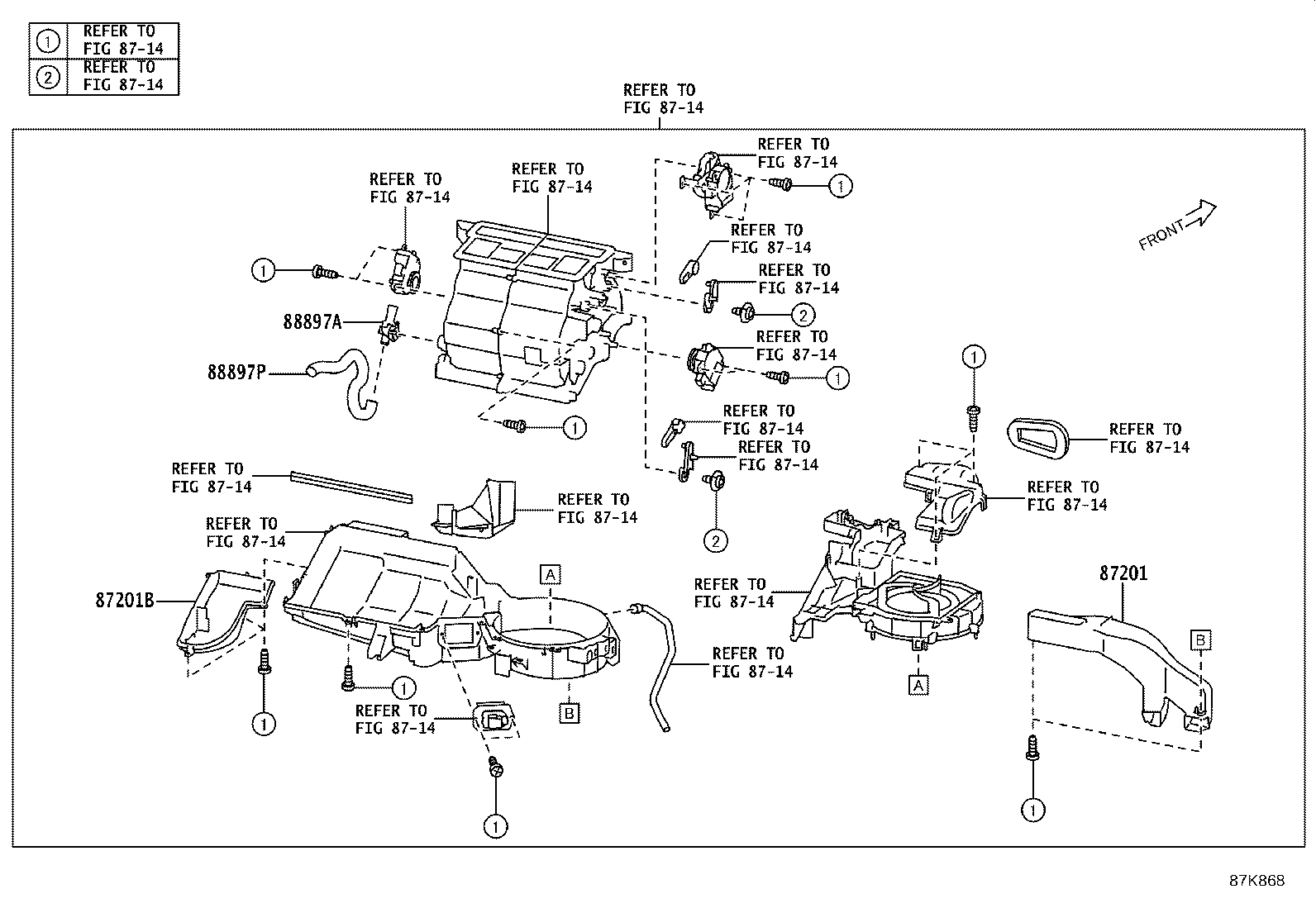 SU003-11099 CONTROL ASSY, AIR CONDITIONER product image