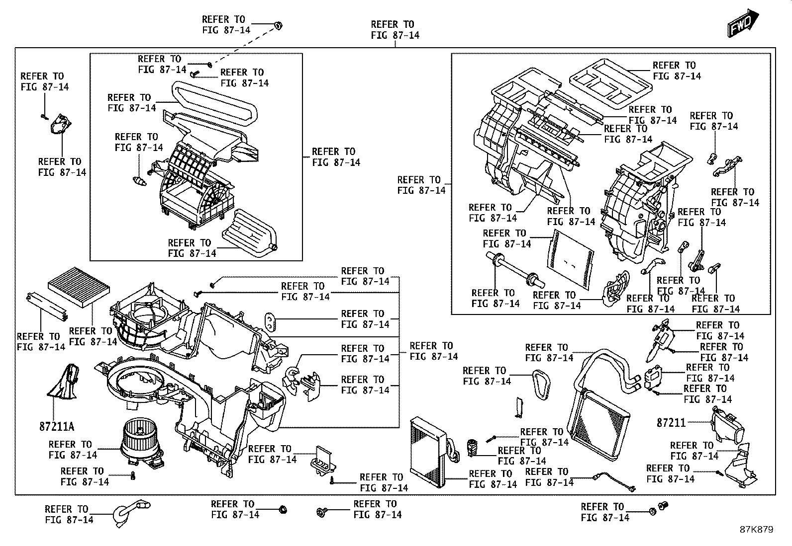 55950-WC005 NOZZLE ASSY, DEFROSTER product image