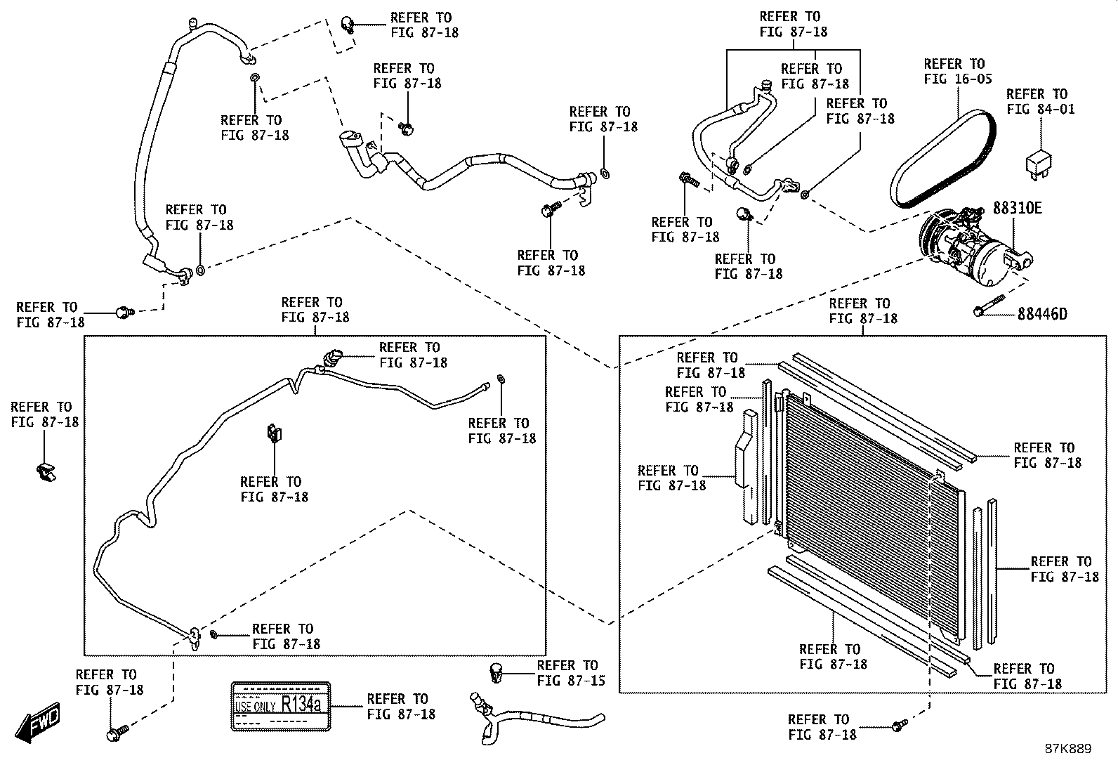 88397-WC002 BRACKET, COOLER COMPRESSOR product image