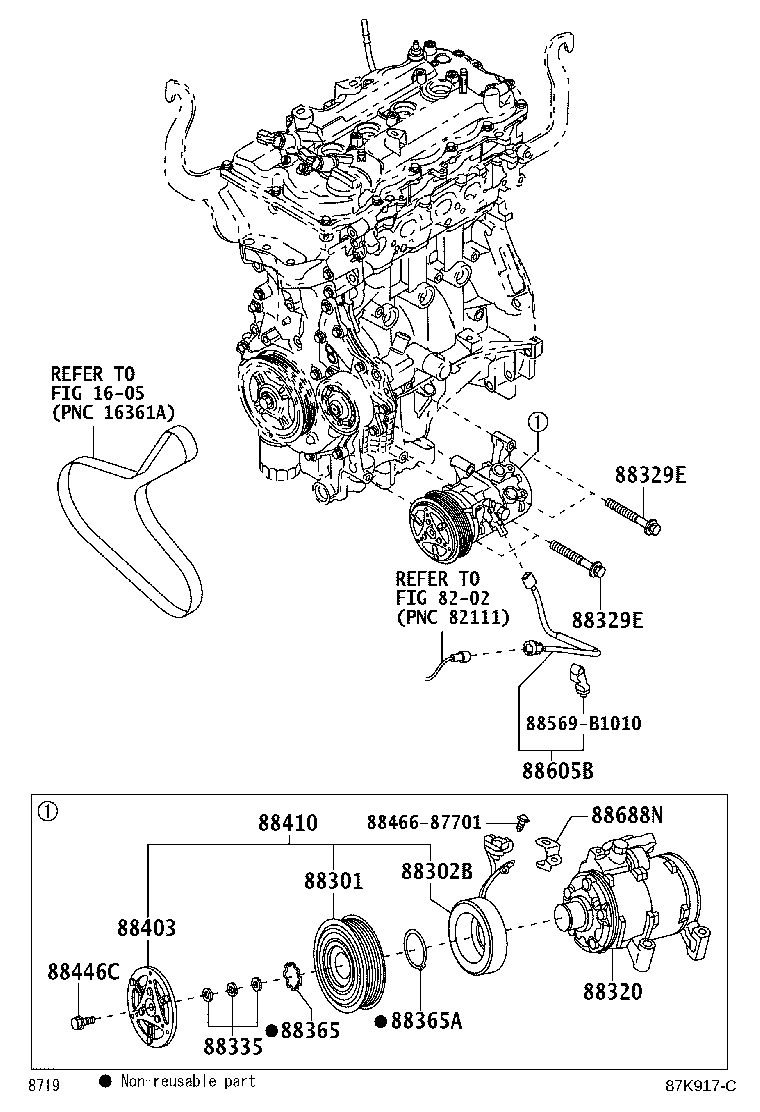 88320-BZ430 COMPRESSOR ASSY, COOLER product image