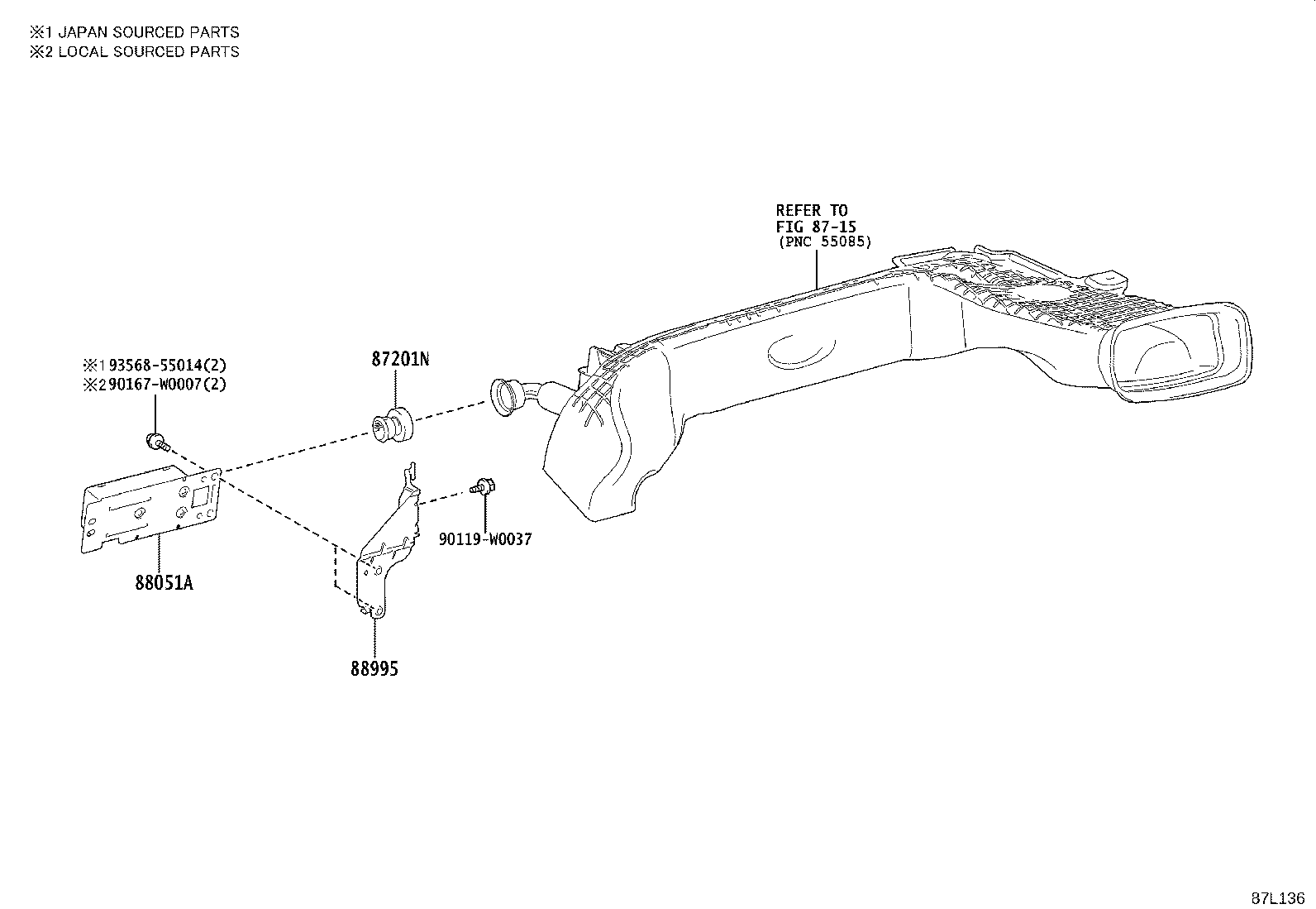 88051-48010 GENERATOR SUB-ASSY,ION product image