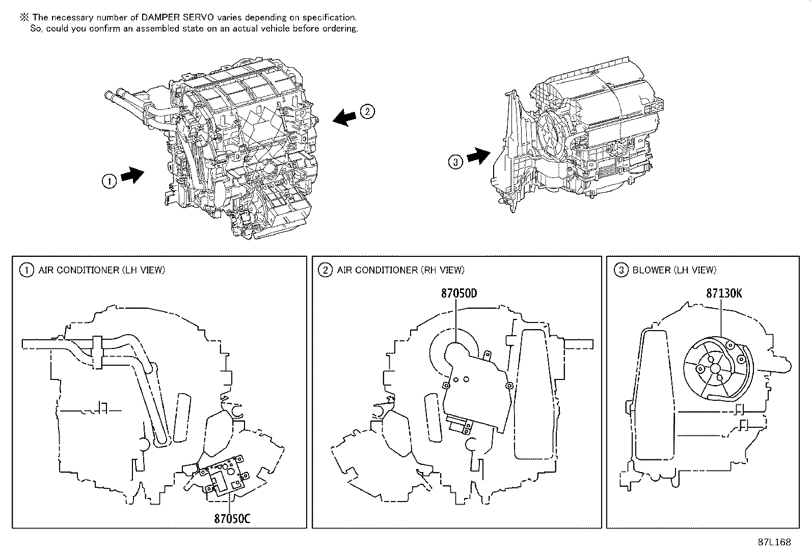 82212-12100 HARNESS ASSY, AIR CONDITIONER product image