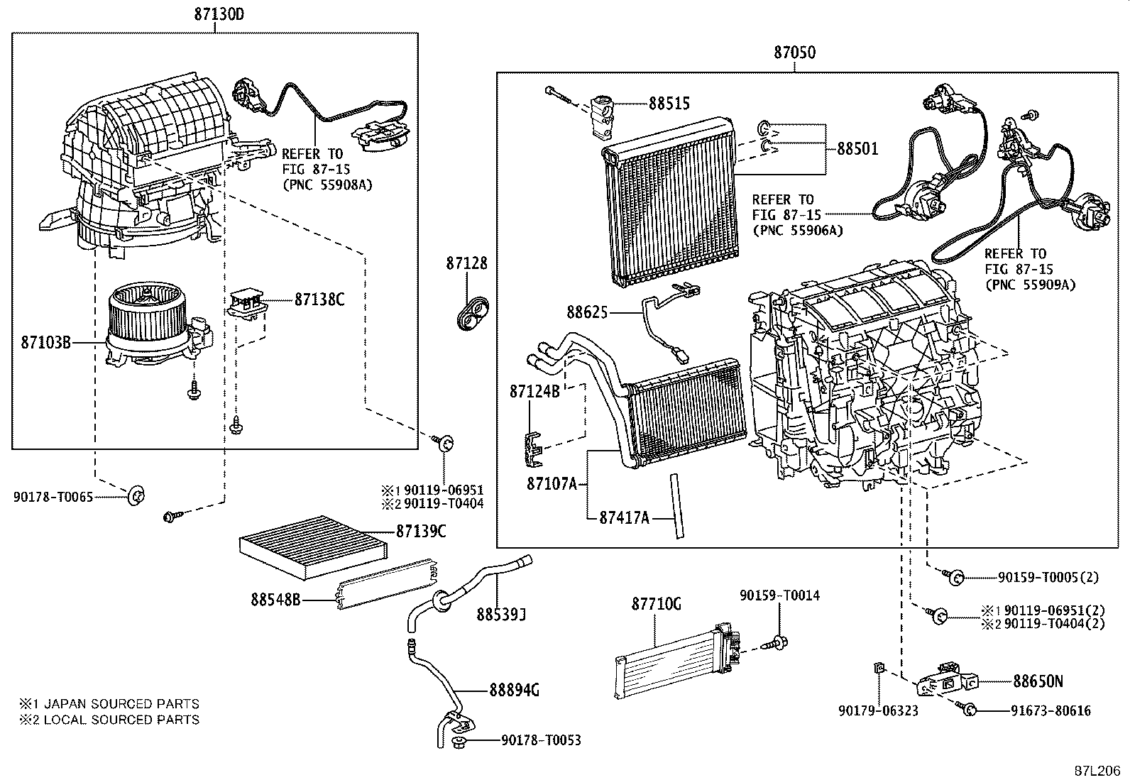 88894-0K260 CONNECTOR, DRAIN HOSE product image