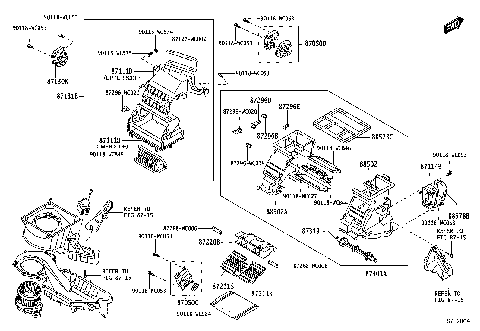 88515-WC005 VALVE, COOLER EXPANSION product image