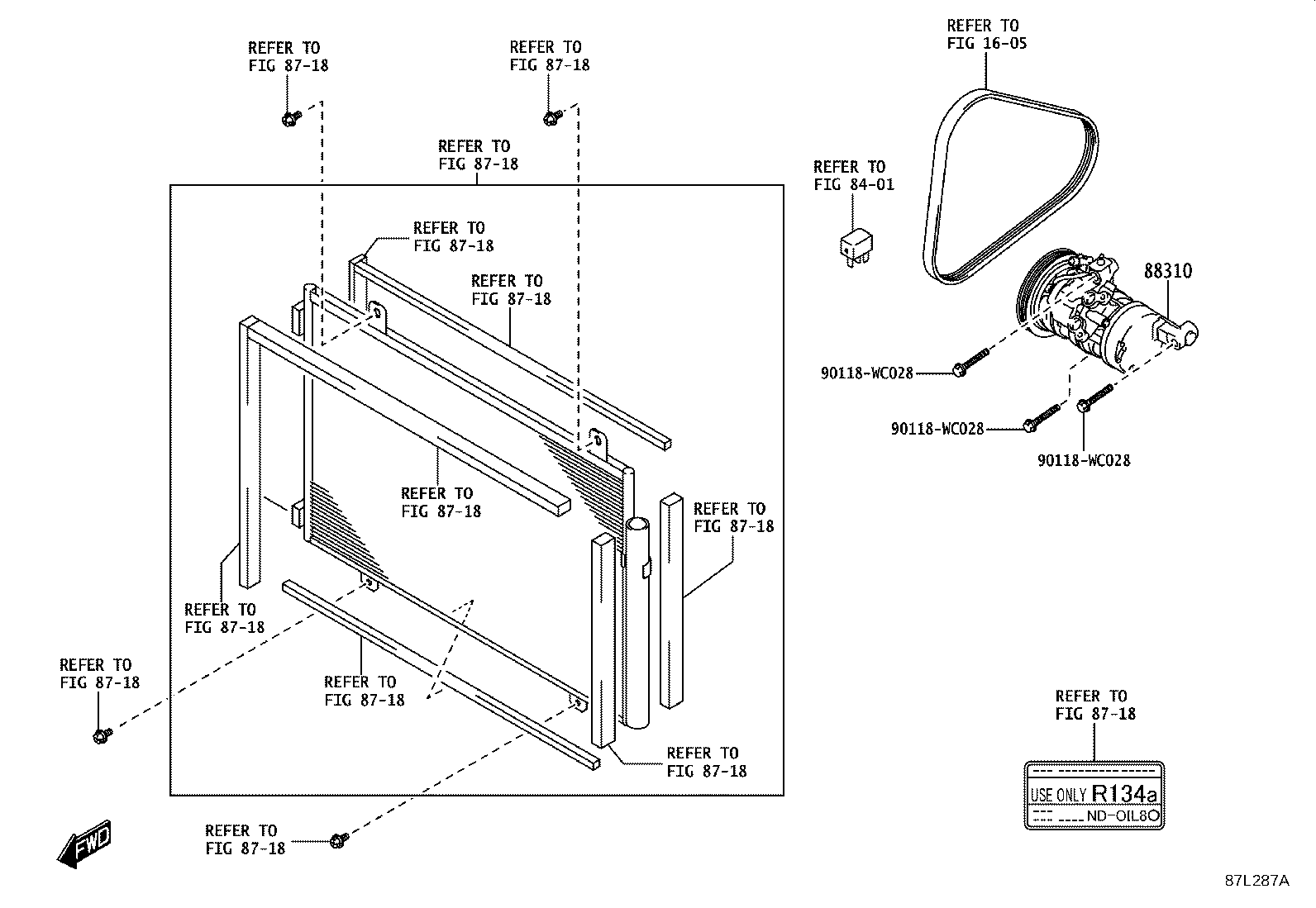 88310-WC007 COMPRESSOR ASSY, W/PULLEY product image
