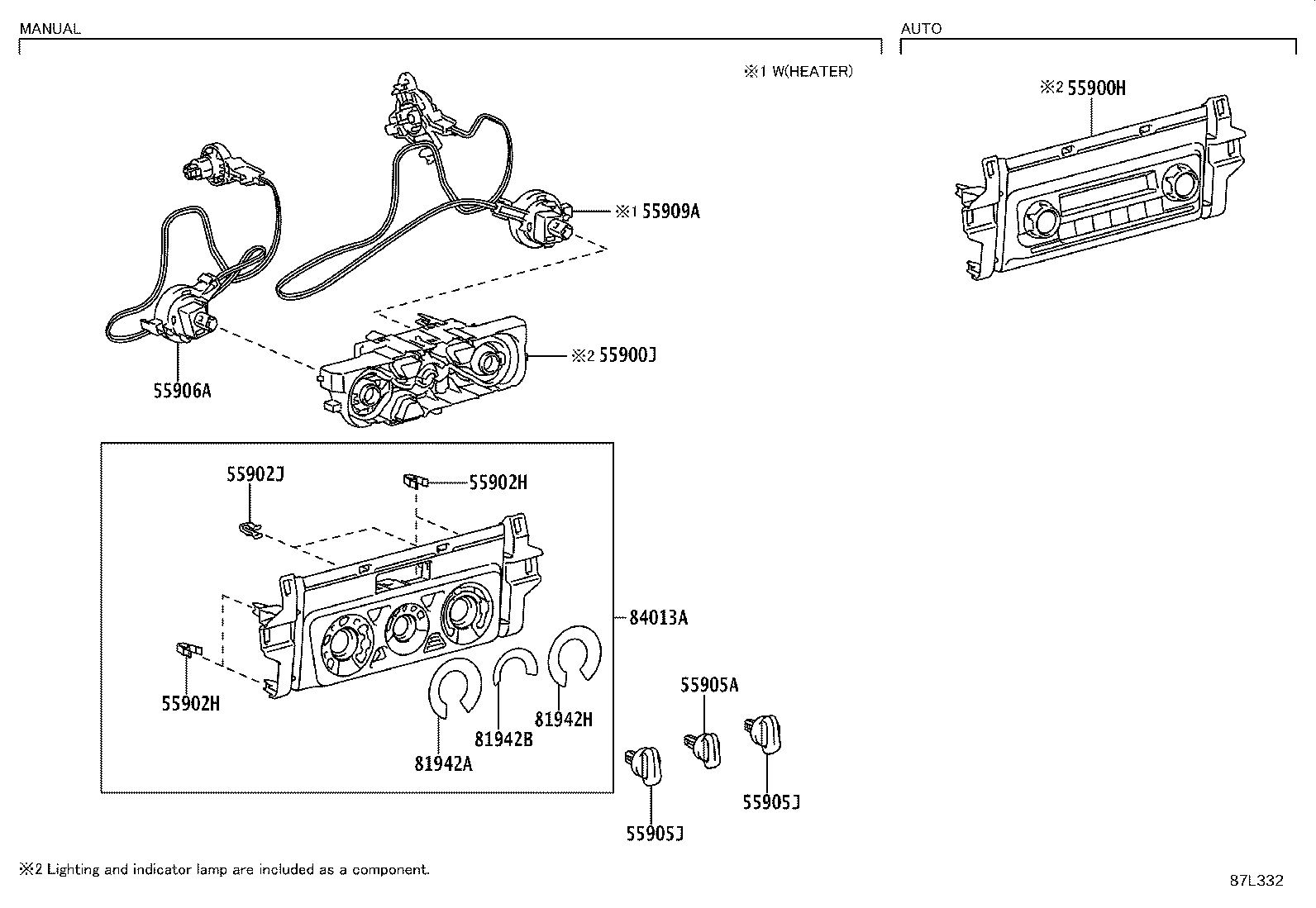 88566-0K610 DUCT, AIR, REAR NO.6 product image