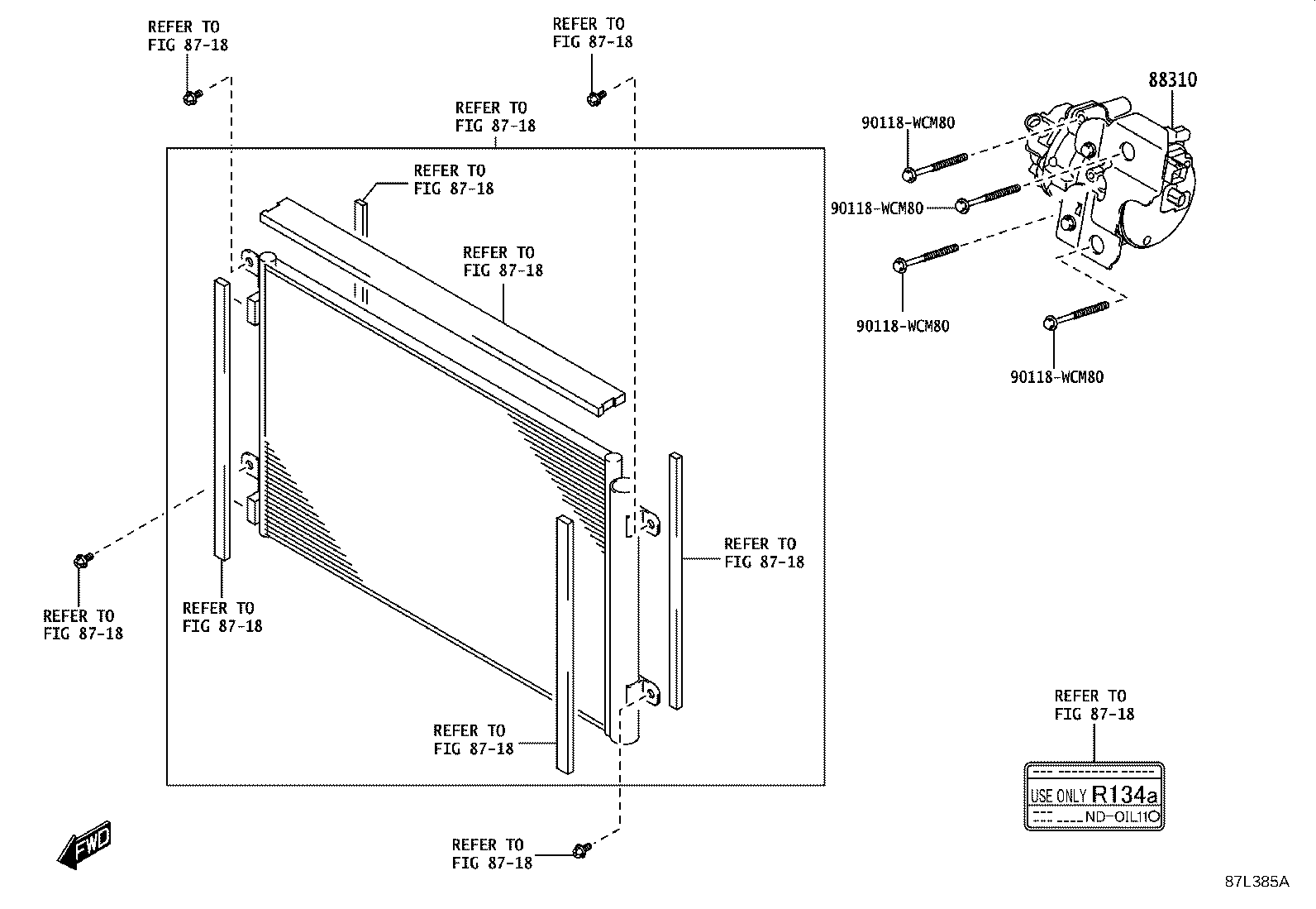 88310-WC007 COMPRESSOR ASSY, W/PULLEY product image