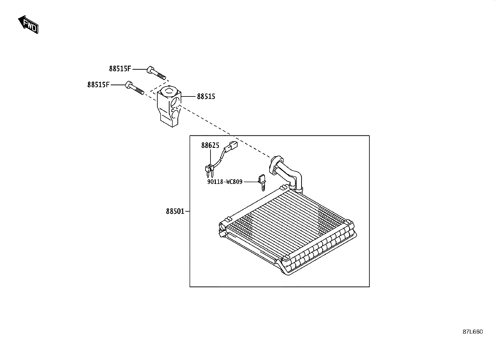 87103-WC026 MOTOR SUB-ASSY, BLOWER W/FAN product image