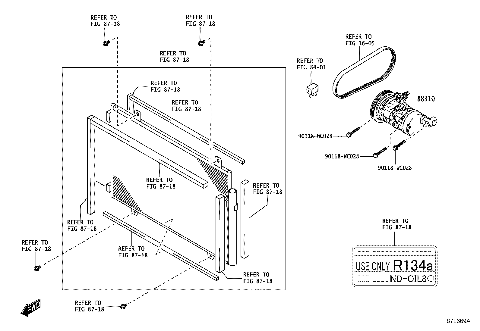 88310-WC009 COMPRESSOR ASSY, W/PULLEY product image