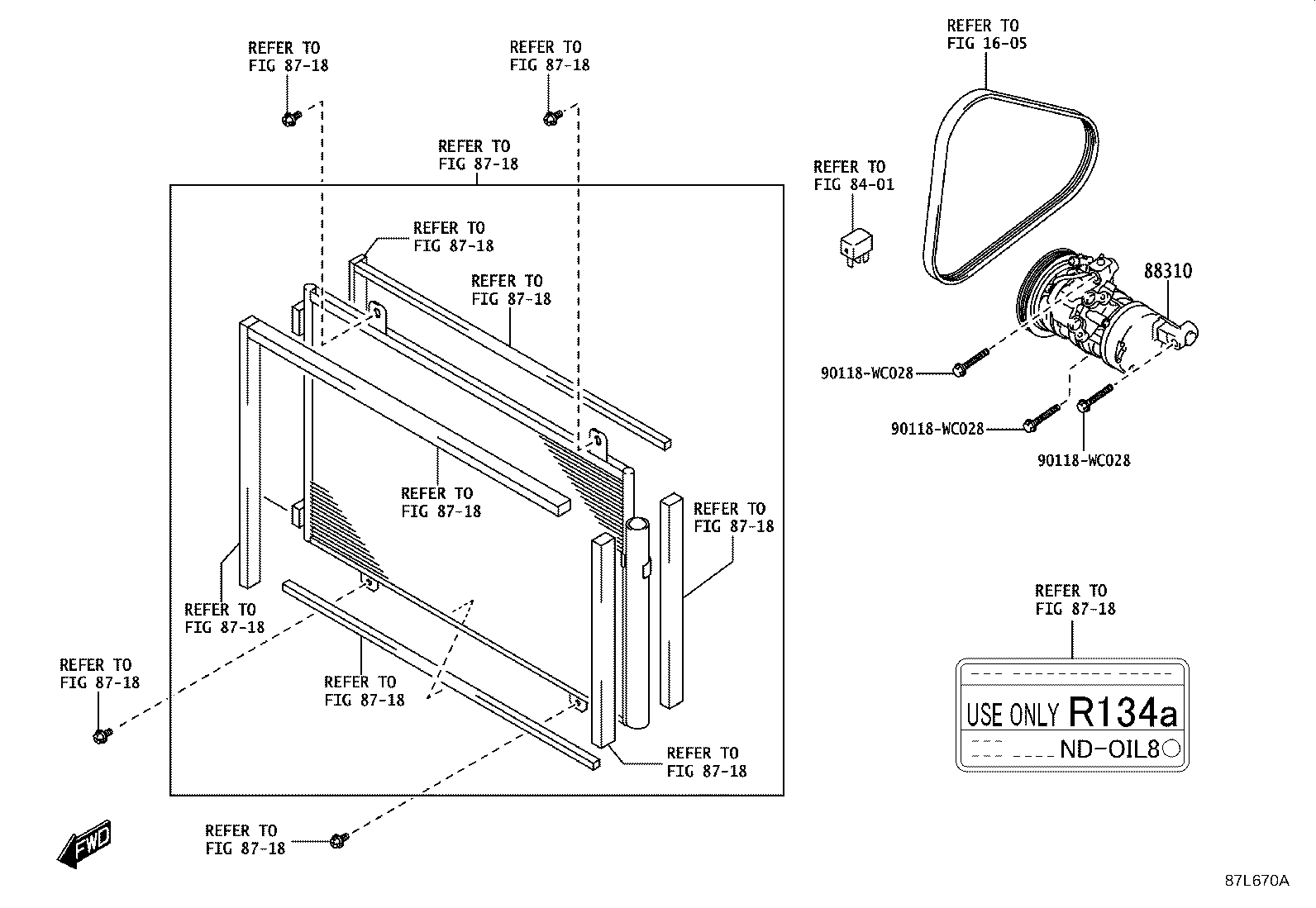88310-WC009 COMPRESSOR ASSY, W/PULLEY product image