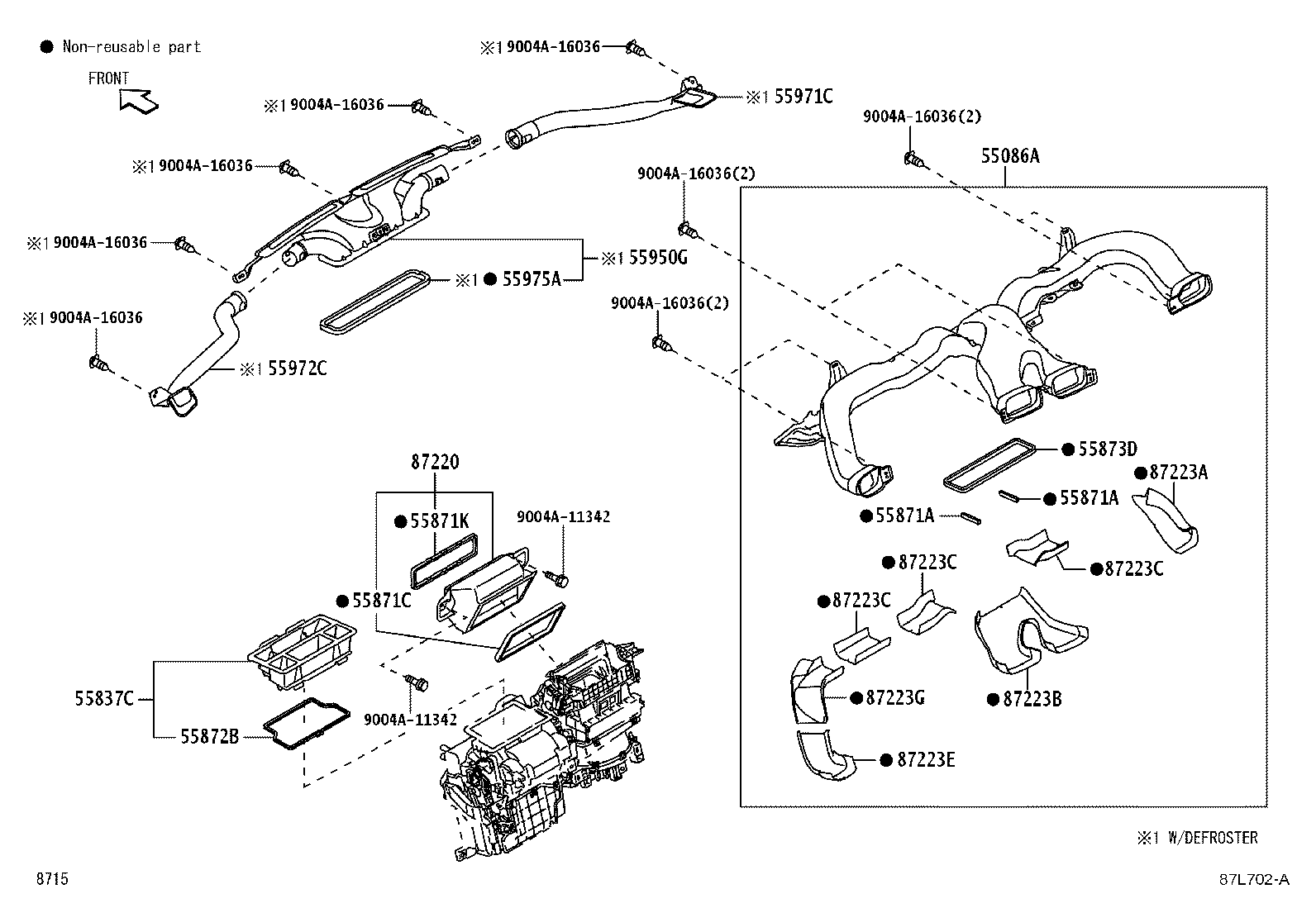 55907-BZ130 CABLE SUB-ASSY, TEMPERATURE DAMPER CONTROL product image