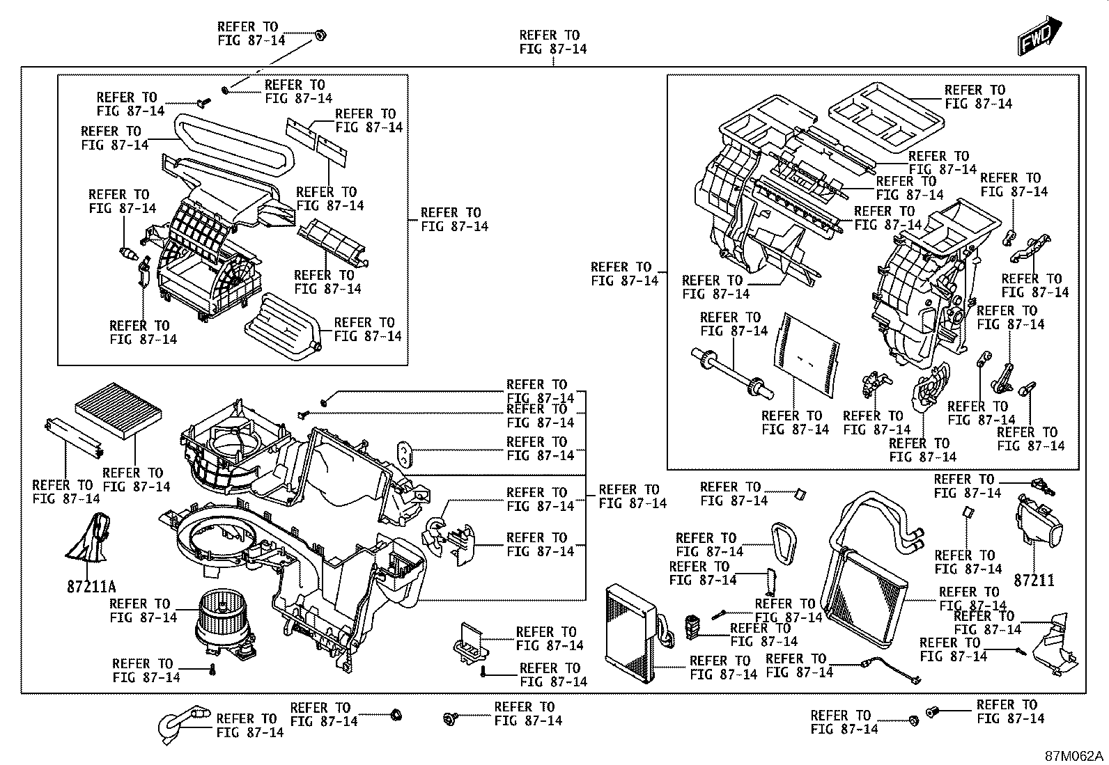 55972-WC004 DUCT SUB-ASSY, HEATER TO REGISTER, NO.3 product image