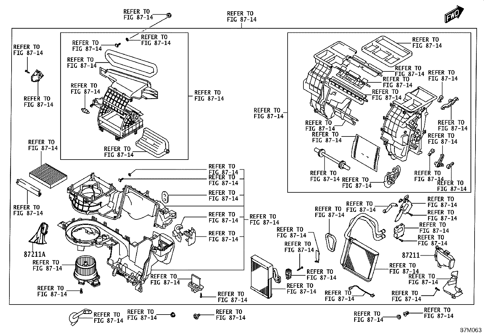 55972-WC004 DUCT SUB-ASSY, HEATER TO REGISTER, NO.3 product image