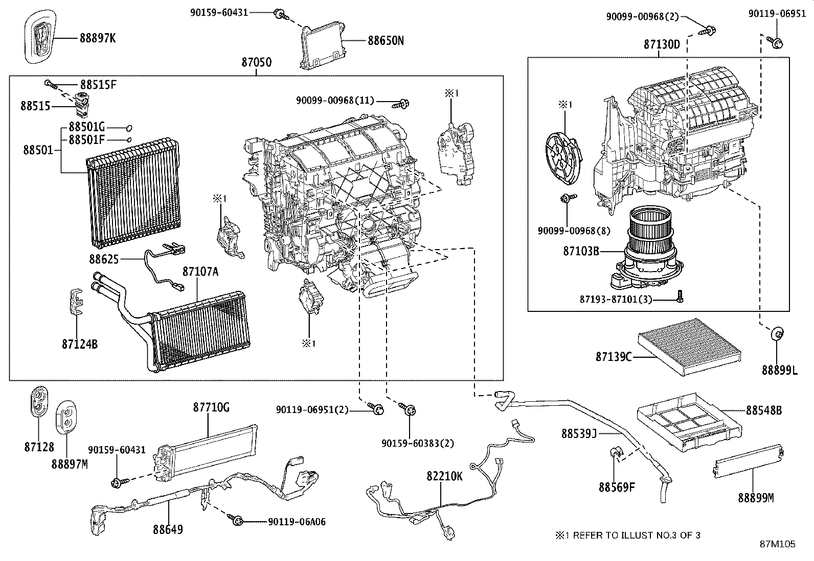 88688-V2140 BRACKET, COOLING UNIT, NO.2 product image