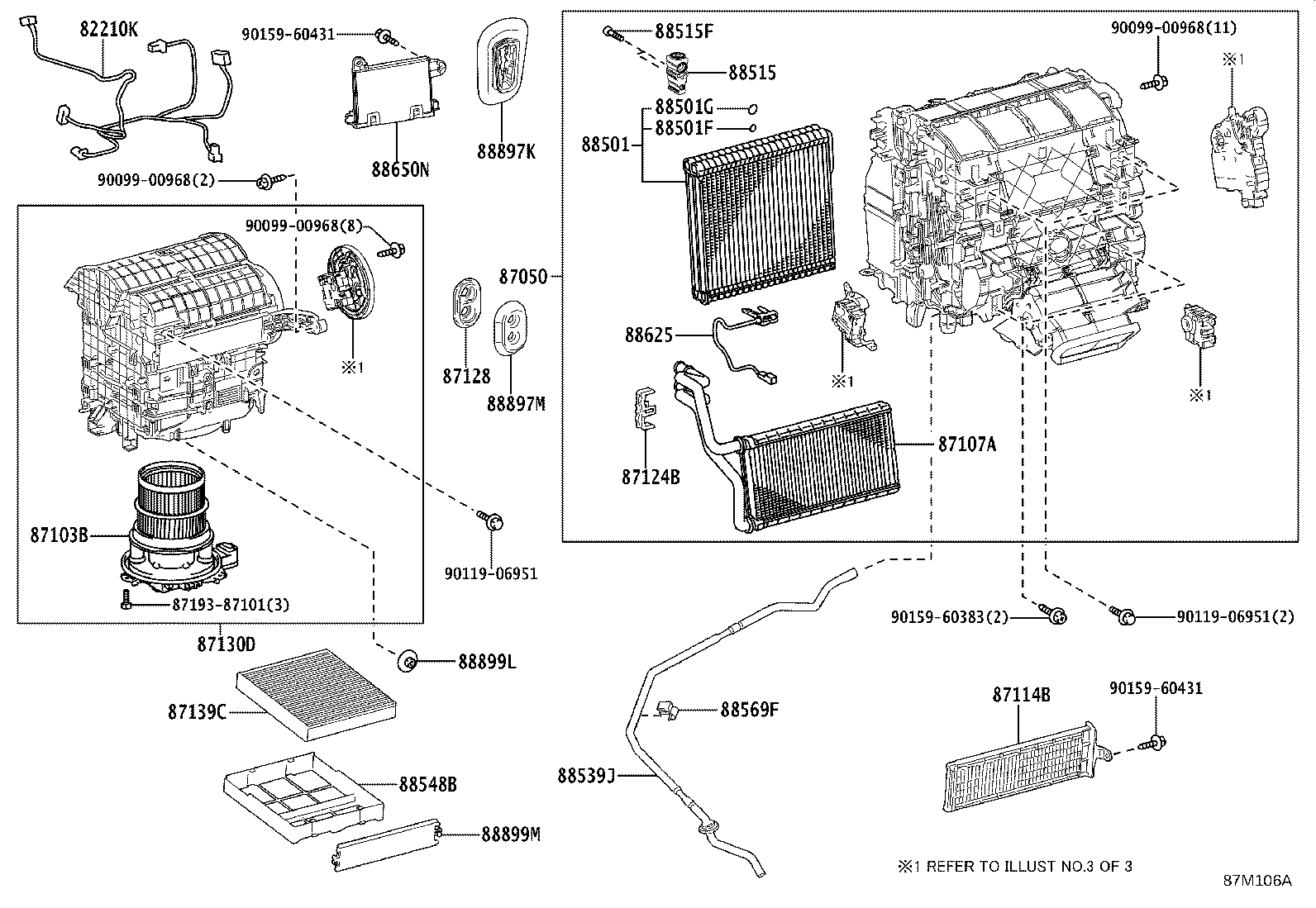 88688-V2140 BRACKET, COOLING UNIT, NO.2 product image