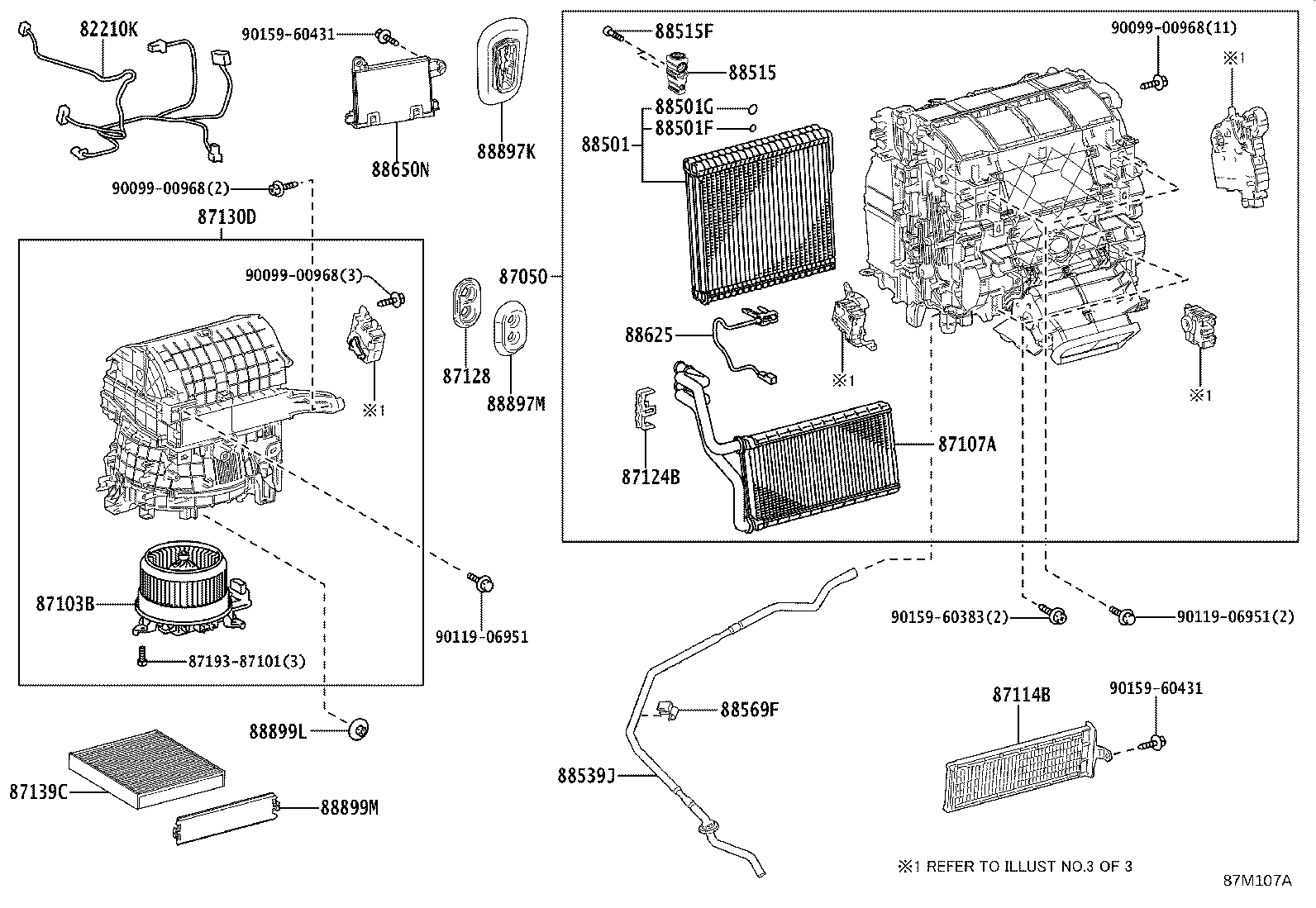 88688-V2140 BRACKET, COOLING UNIT, NO.2 product image