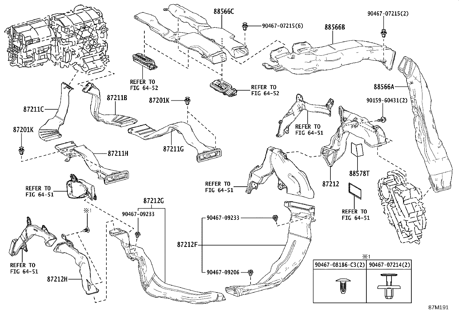 55085-V2010 DUCT SUB-ASSY, HEATER TO REGISTER, NO.2 product image