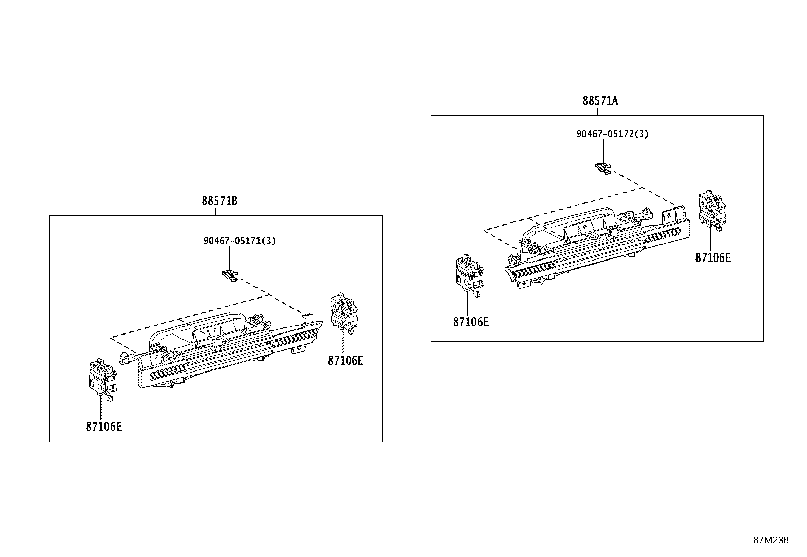 55085-V2010 DUCT SUB-ASSY, HEATER TO REGISTER, NO.2 product image