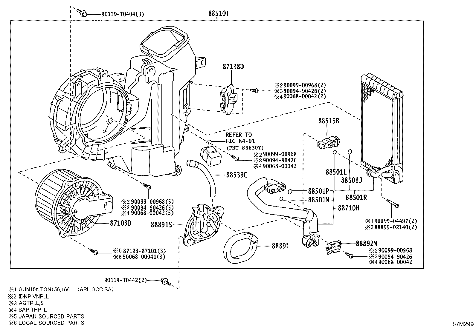 88894-0K280 CONNECTOR, DRAIN HOSE product image