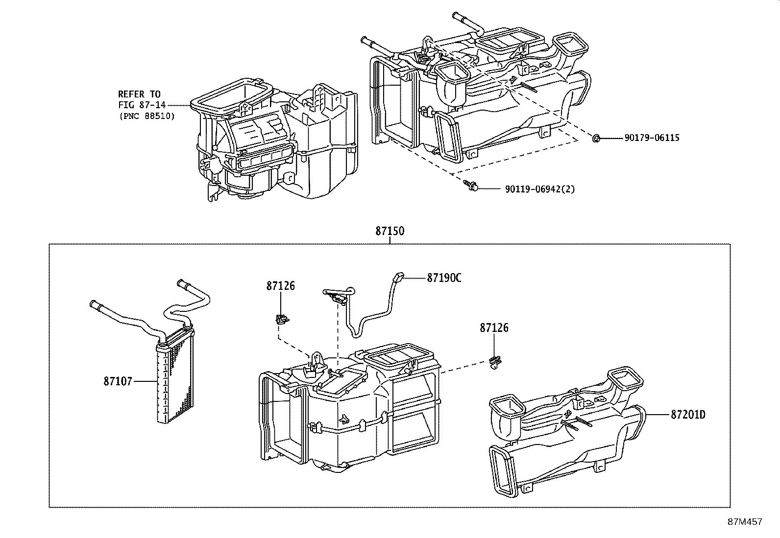87240-60200 VALVE ASSY, WATER UNIT product image