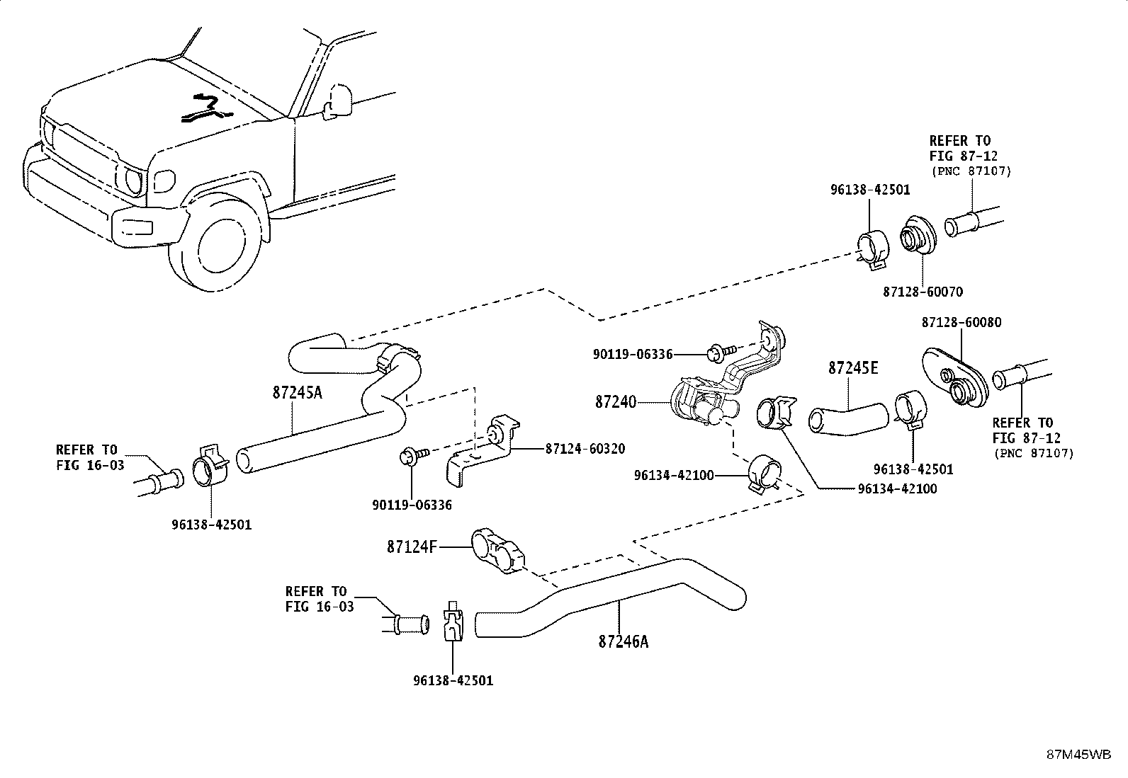 87240-60210 VALVE ASSY, HEATER WATER product image