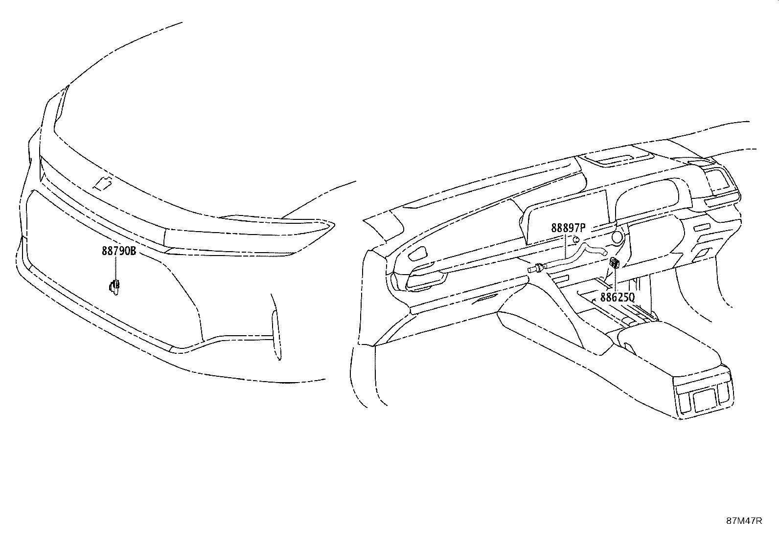 55847-30200 DUCT, HEATER TO REGISTER, NO.5 product image