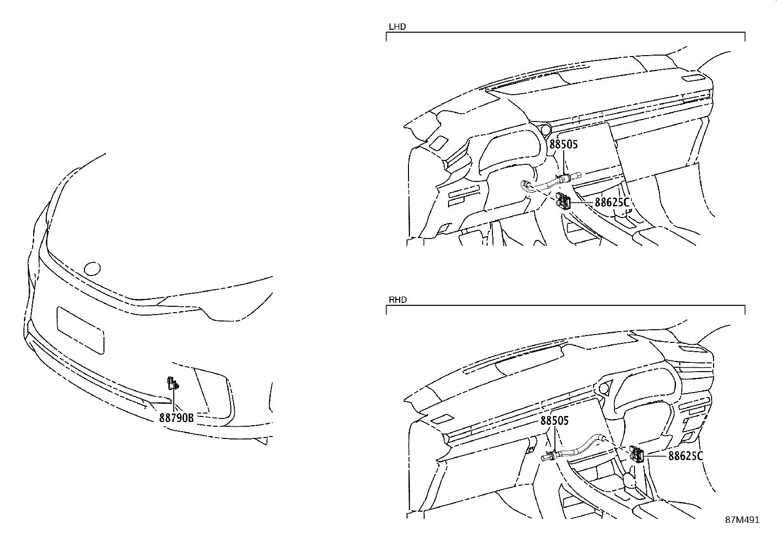 55084-52260 DUCT, HEATER TO REGISTER, NO.2 product image