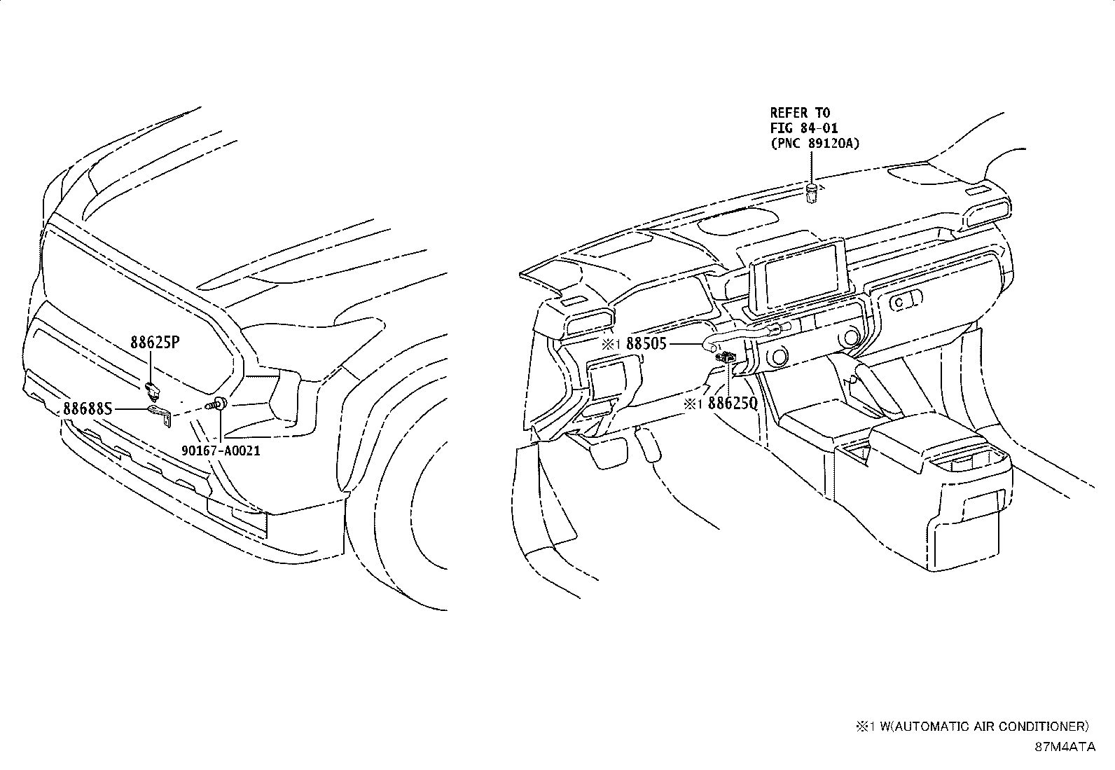 Toyota 55900-AK100 CONTROL ASSY, AIR CONDITIONER