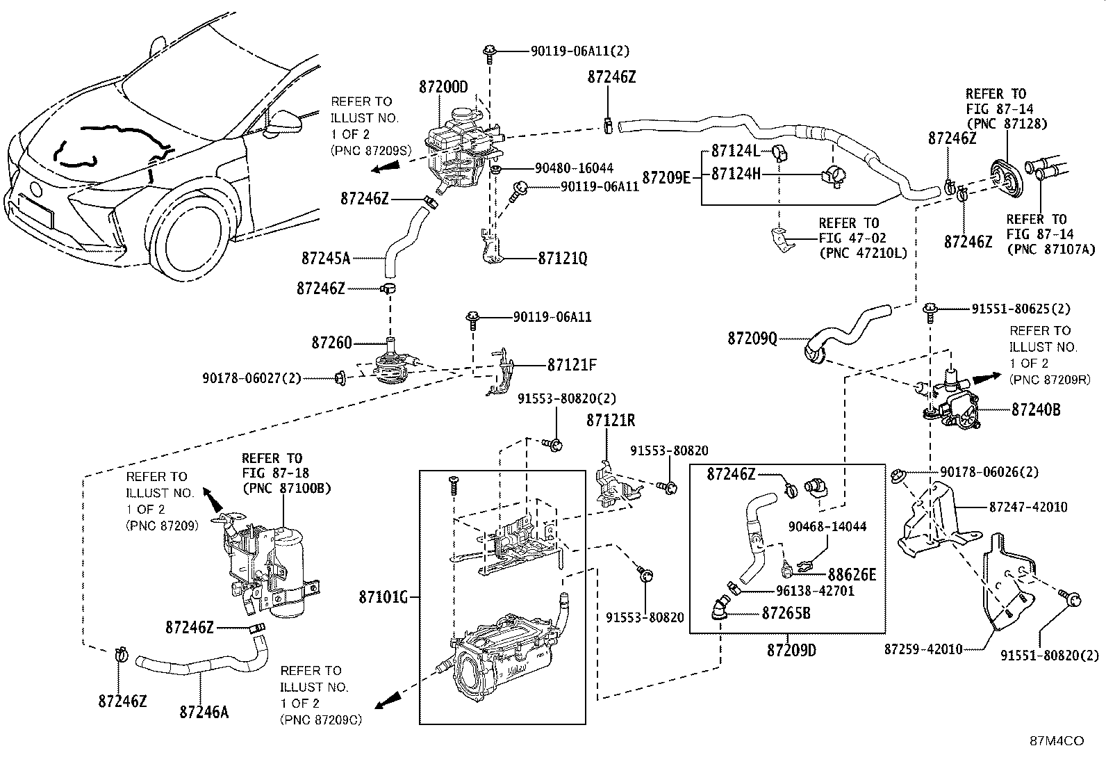 16671-10020 VALVE ASSY, HEATER WATER, NO.2 product image