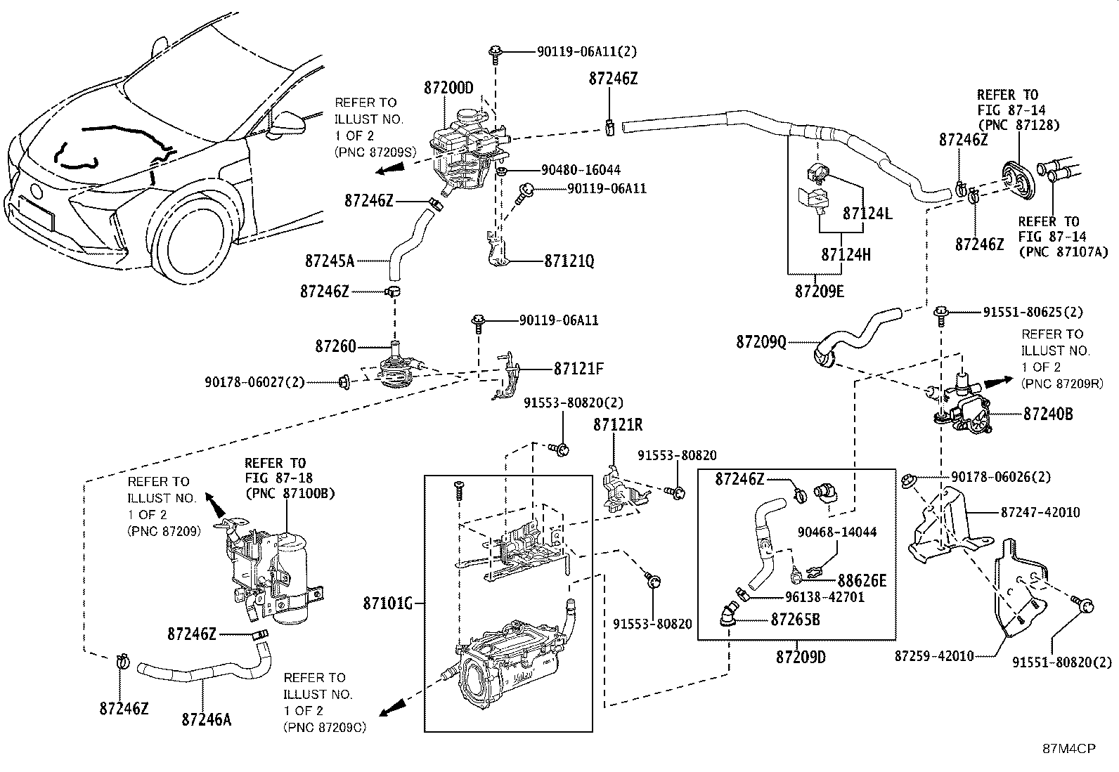 16671-10020 VALVE ASSY, HEATER WATER, NO.2 product image