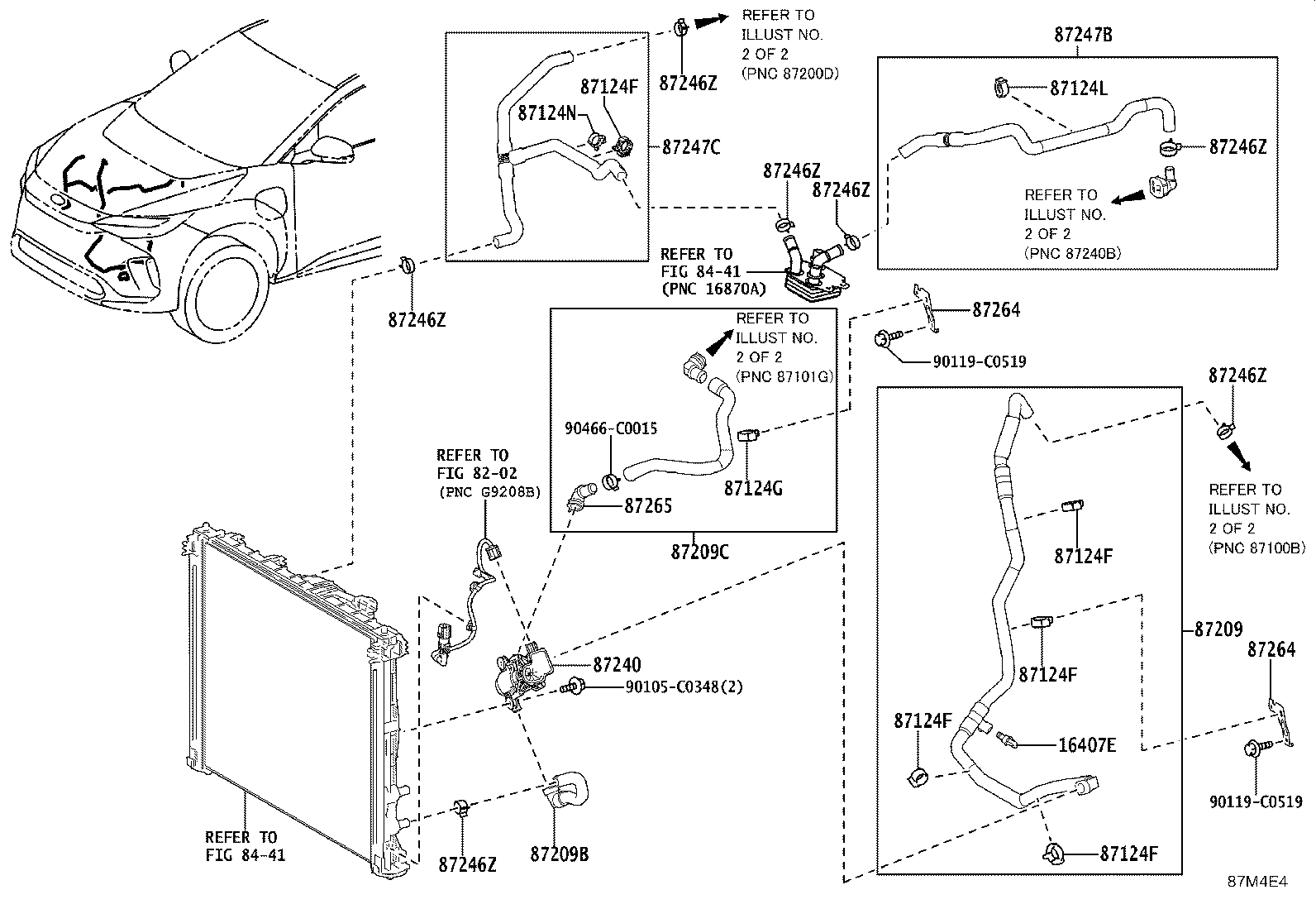 87240-0R010 VALVE ASSY, HEATER WATER product image