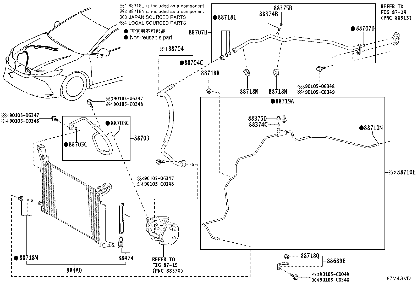 88718-06550 CLAMP, PIPING product image