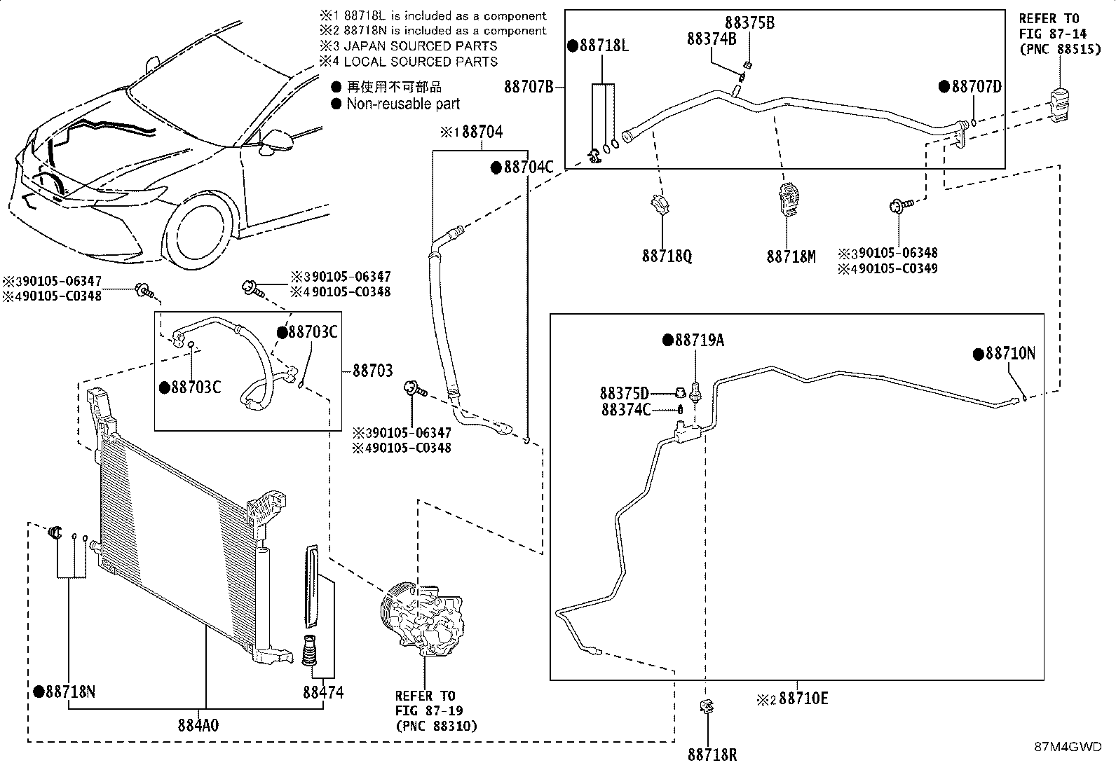 88718-06550 CLAMP, PIPING product image