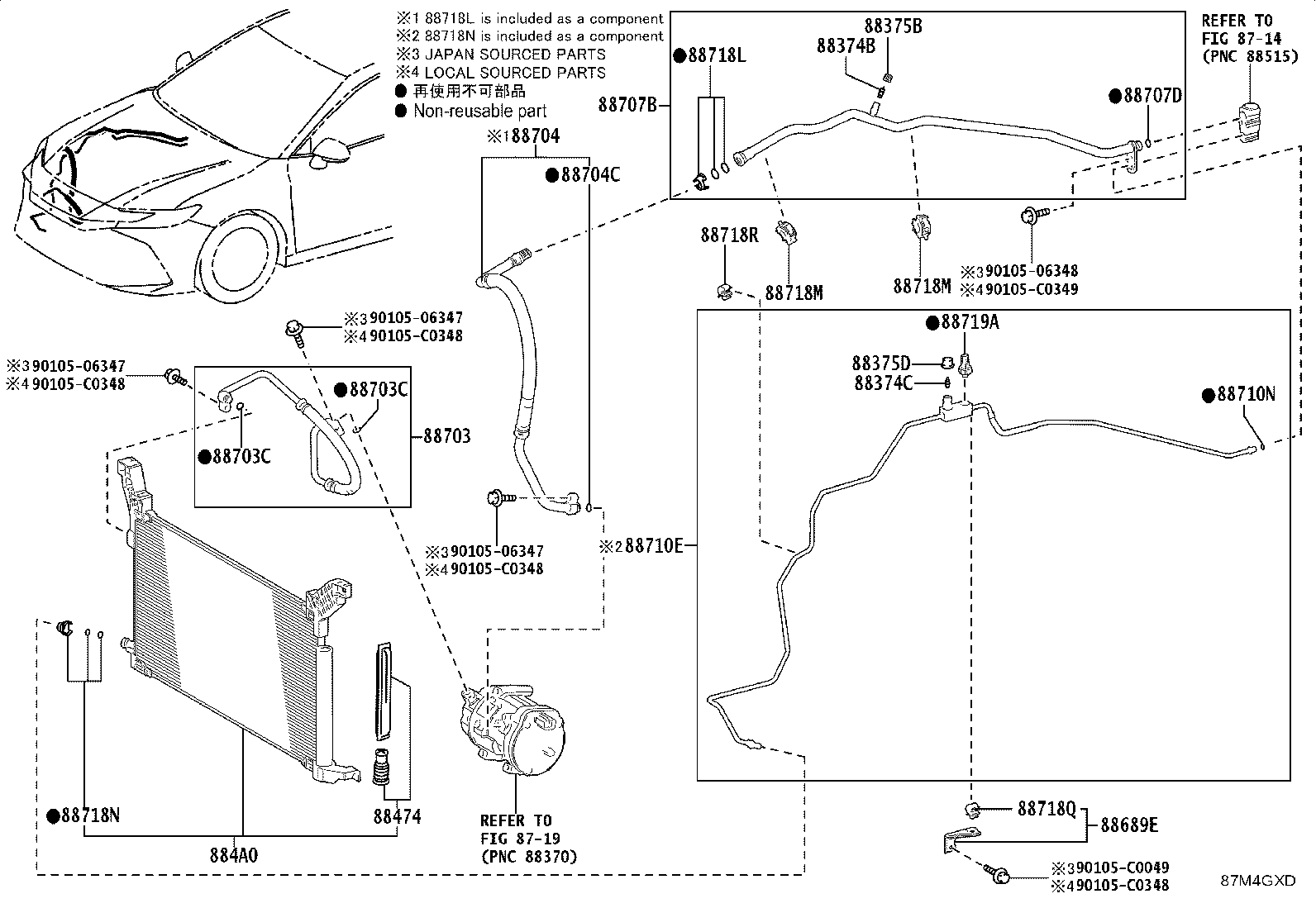 88718-06550 CLAMP, PIPING product image