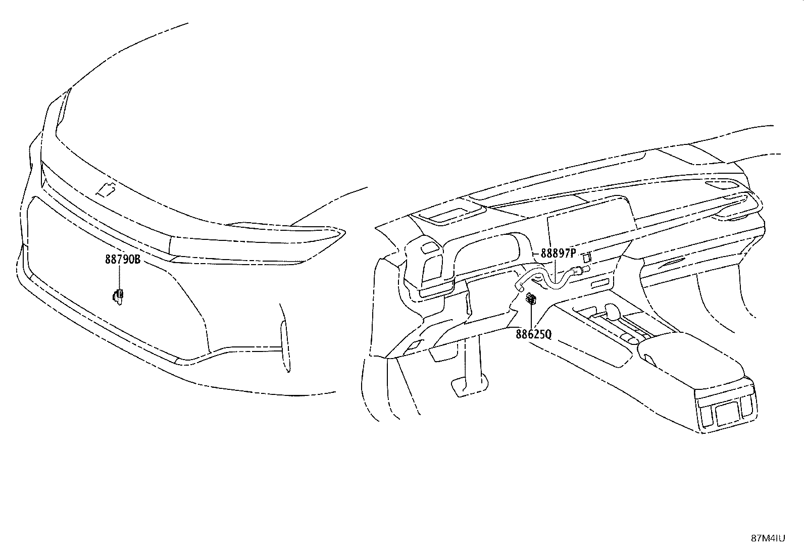 55847-30210 DUCT, HEATER TO REGISTER, NO.5 product image