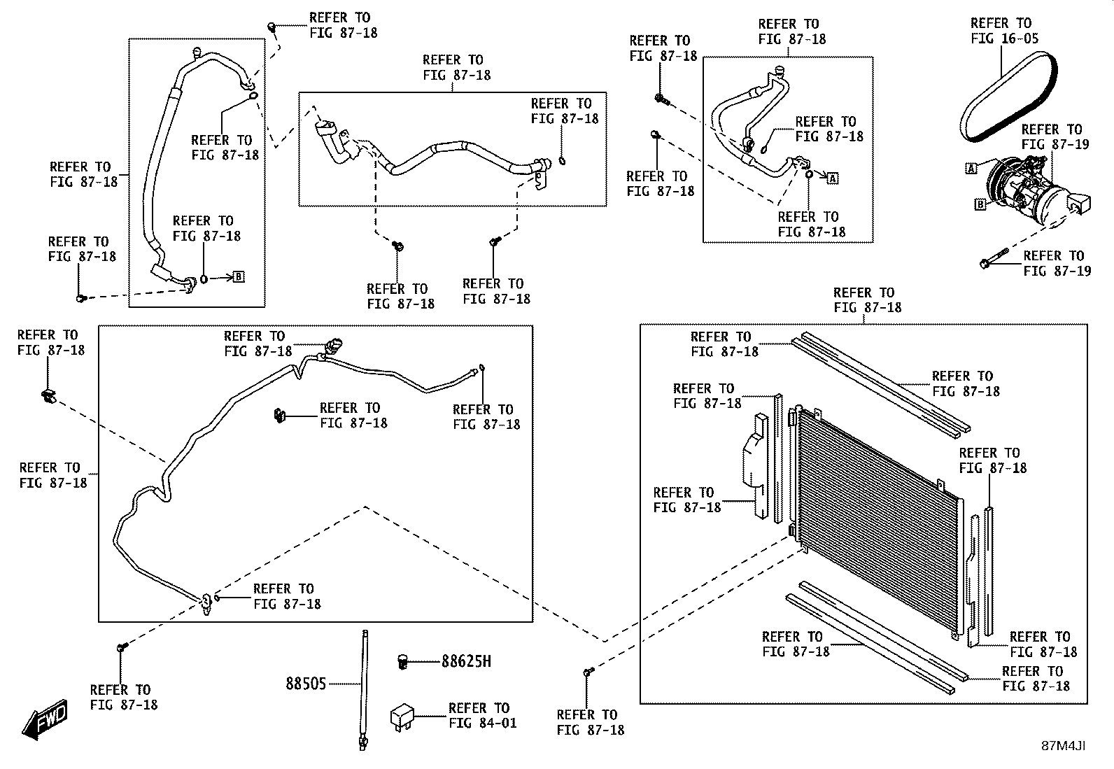 58861-WC009 DUCT, AIR, REAR NO.1 product image