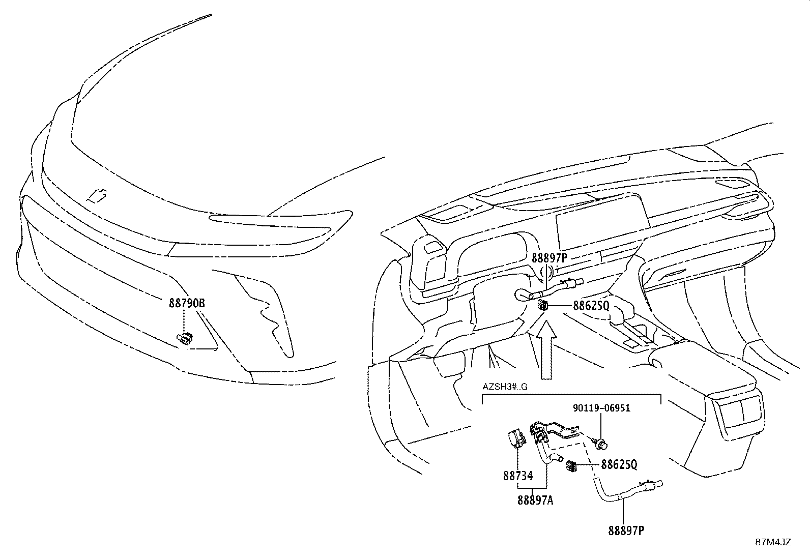 88734-30020 Toyota Reference Part product image