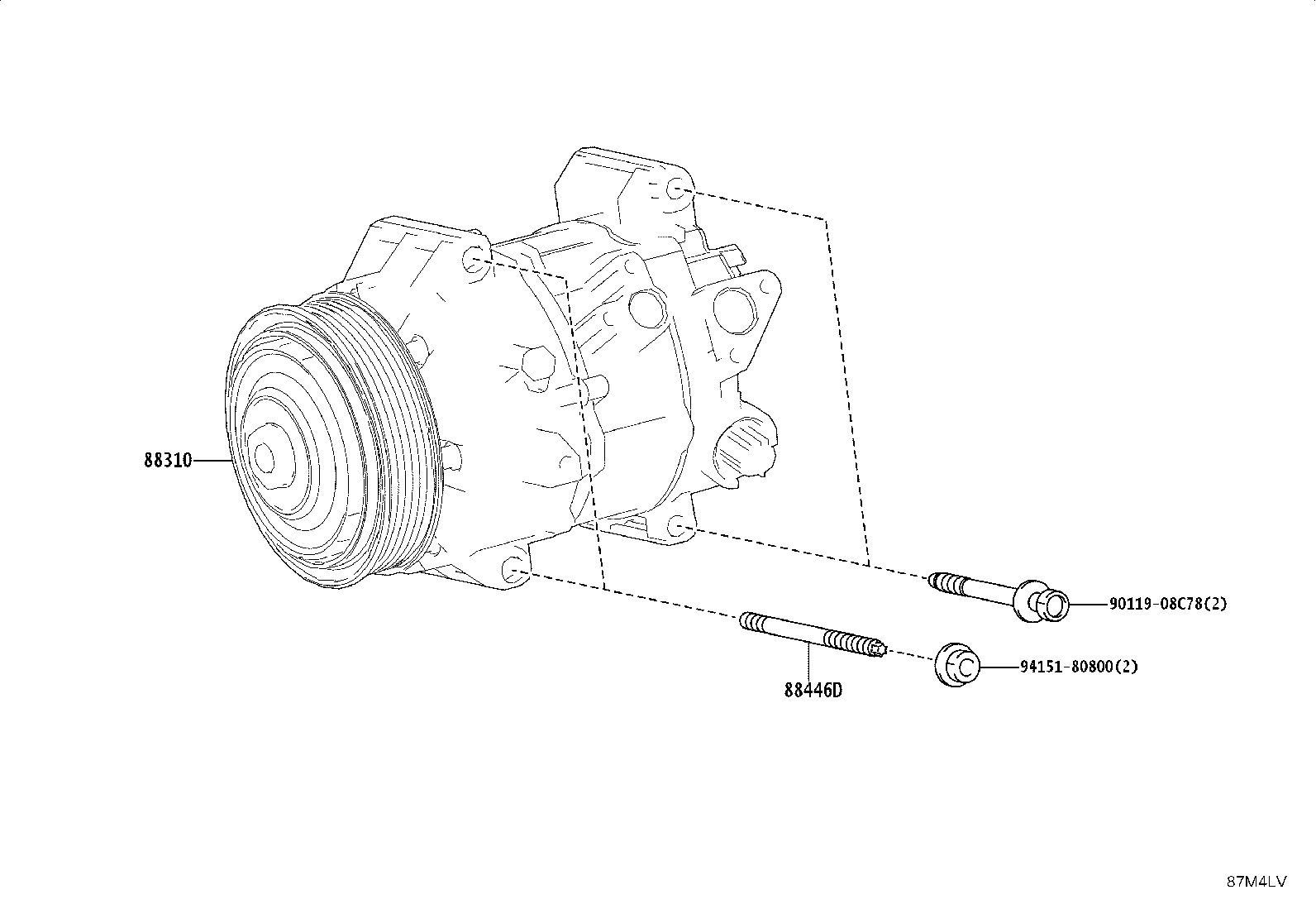 88899-44010 Toyota Reference Part product image