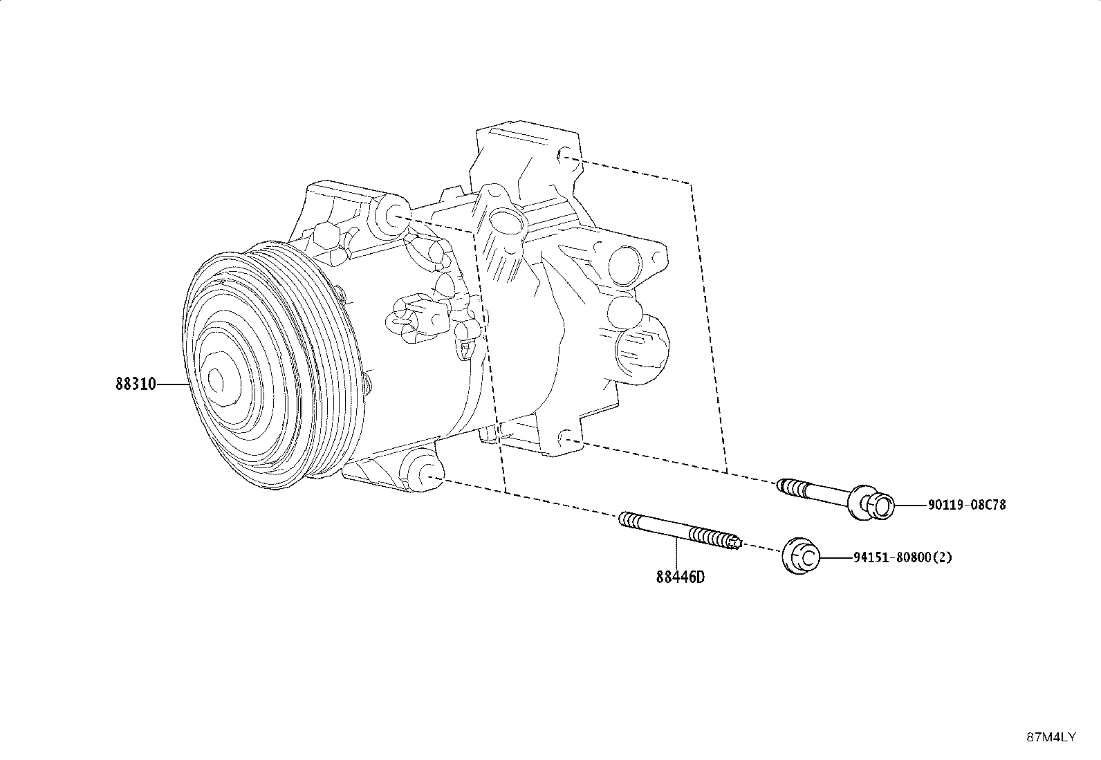 88899-44010 Toyota Reference Part product image