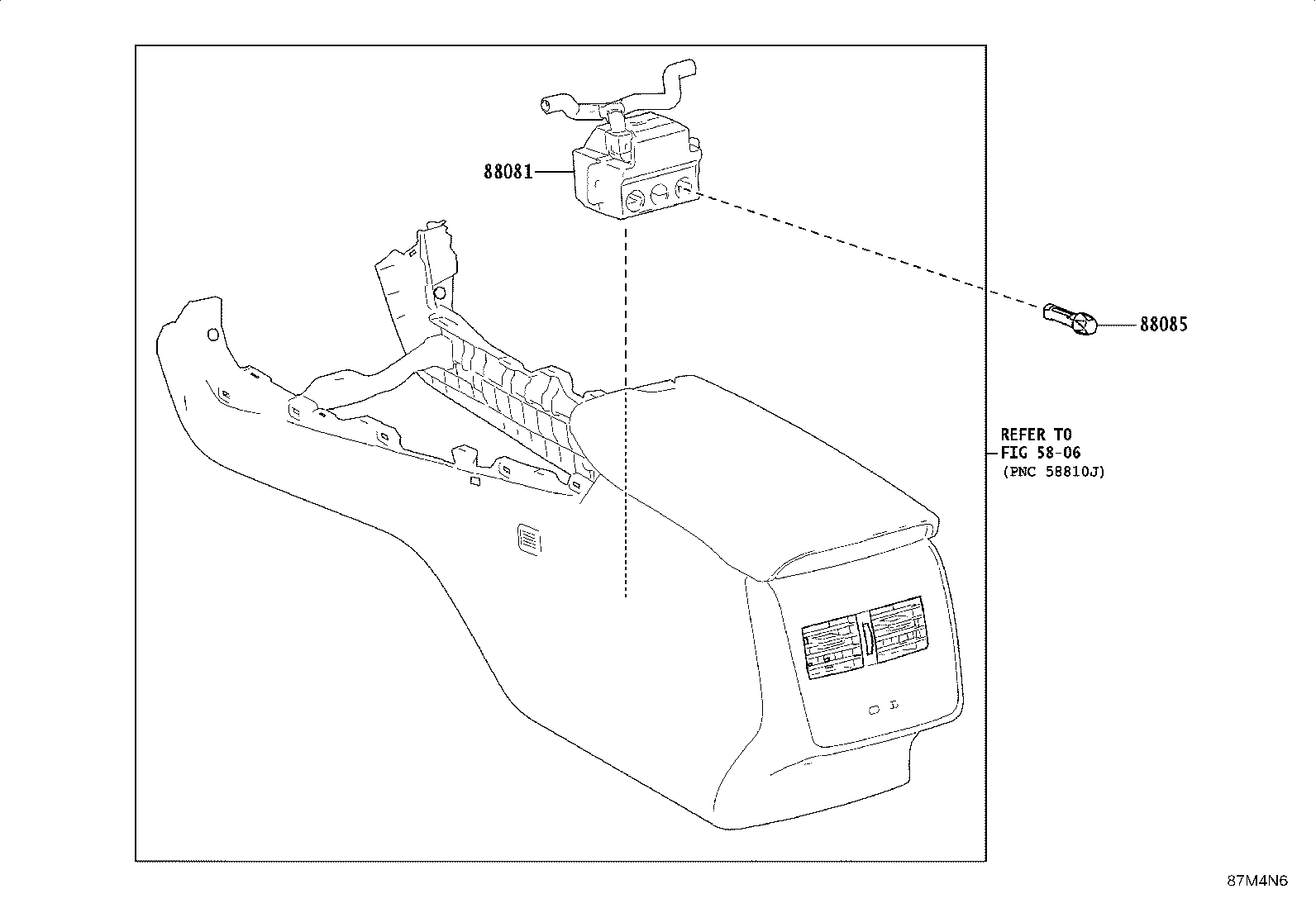 88085-YK070 Toyota Reference Part product image