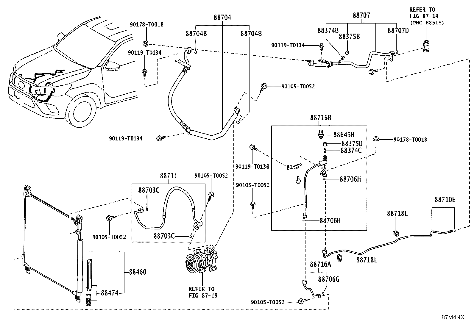 88460-0K890 CONDENSER ASSY, COOLER product image