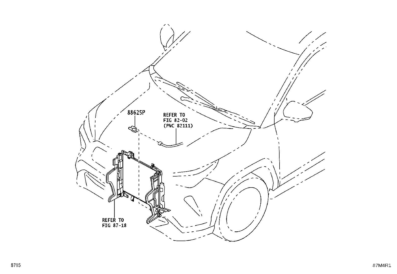 55873-BZ200 SEAL, AIR DUCT product image