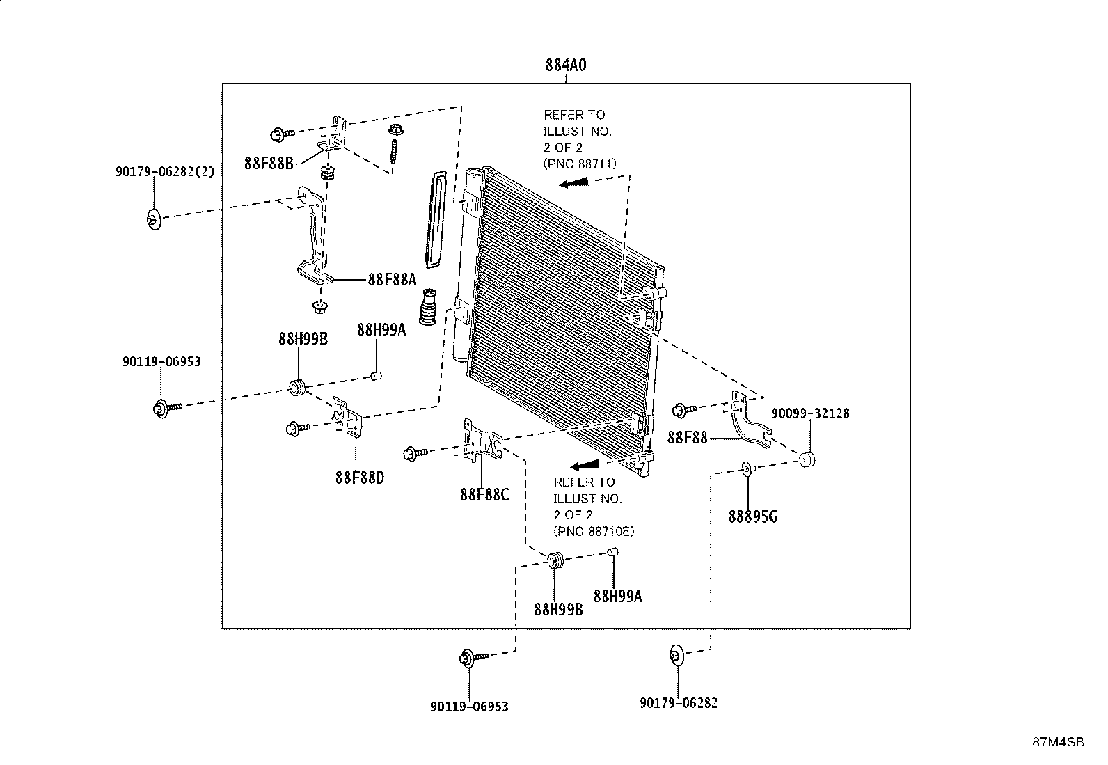 88710-35800 TUBE & ACCESSORY ASSY, AIR CONDITIONER product image