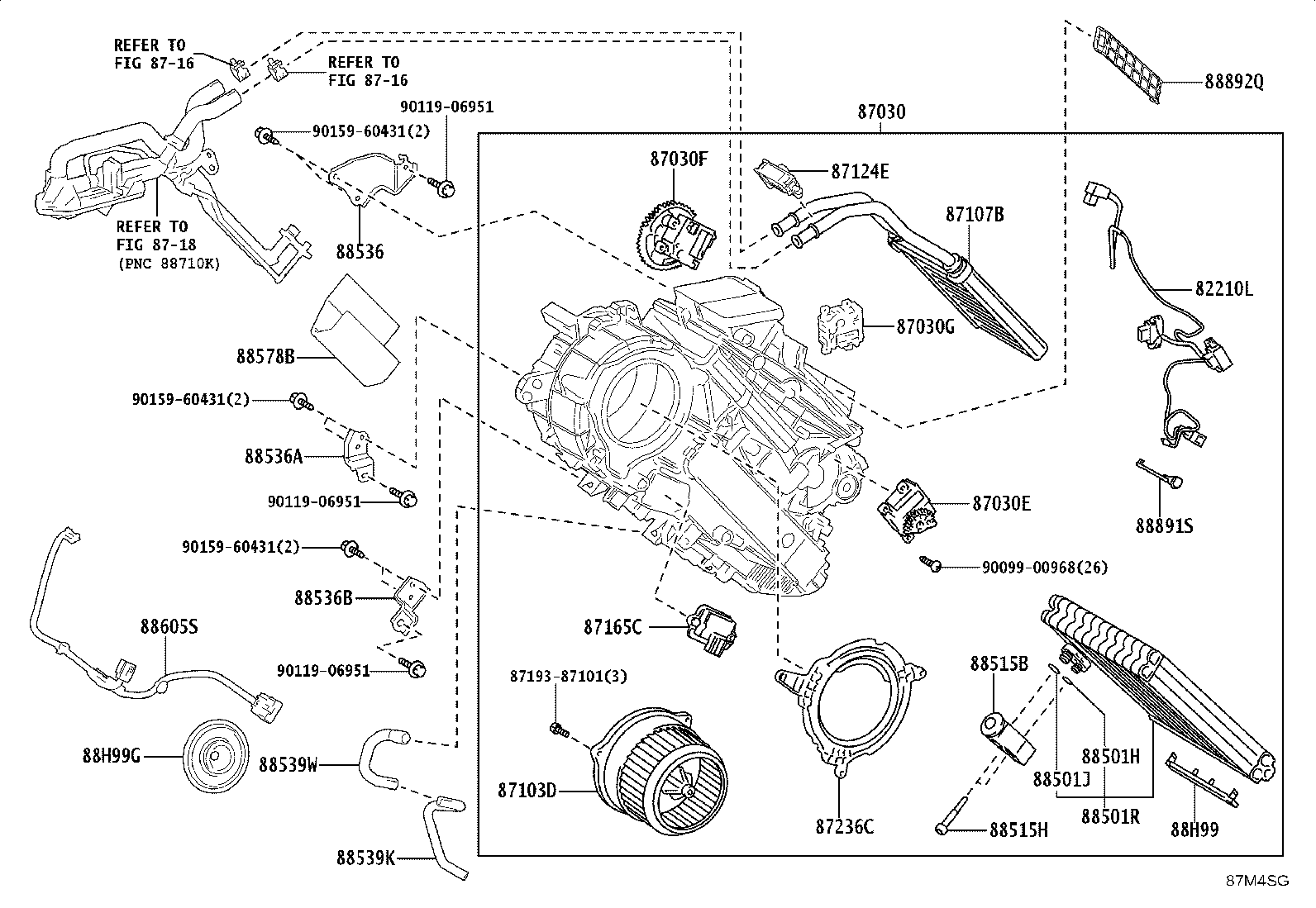 88688-V2140 BRACKET, COOLING UNIT, NO.2 product image