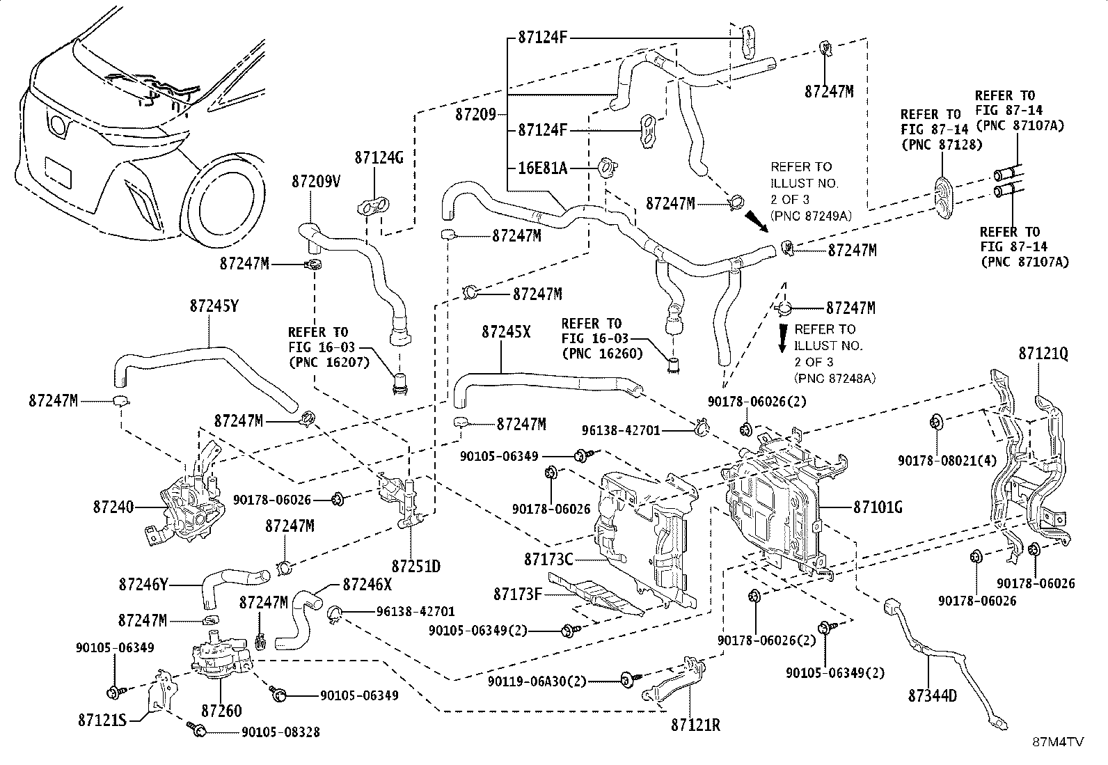 87240-V2010 VALVE ASSY, HEATER WATER product image