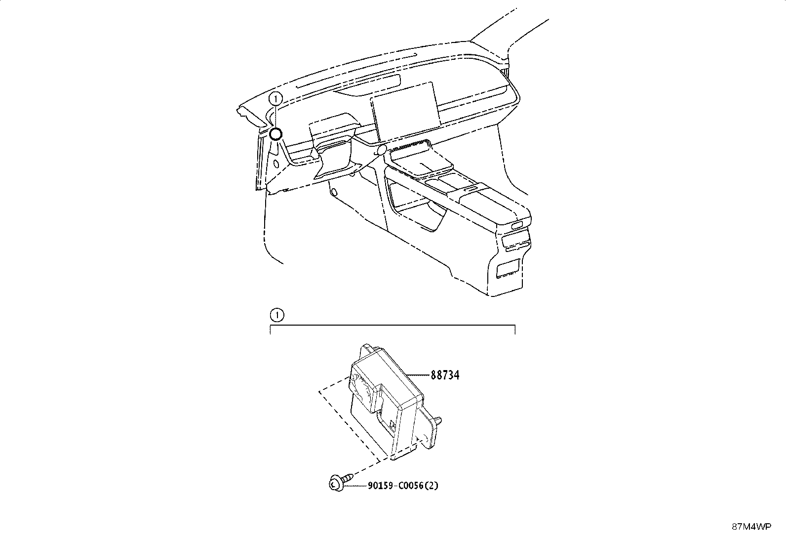 55085-YL010 DUCT SUB-ASSY, HEATER TO REGISTER, NO.2 product image