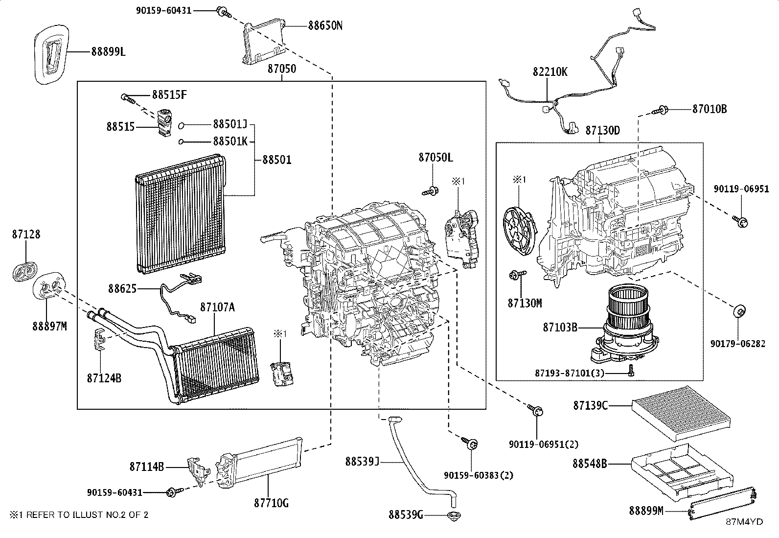 88650-16800 AMPLIFIER ASSY, AIR CONDITIONER product image