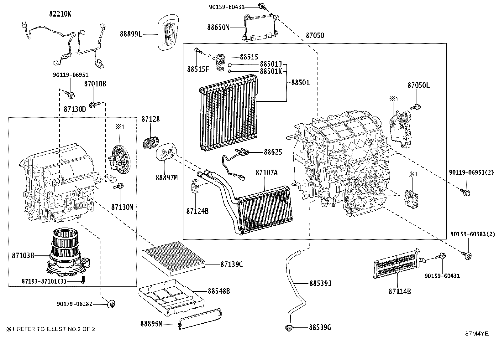 88650-16800 AMPLIFIER ASSY, AIR CONDITIONER product image