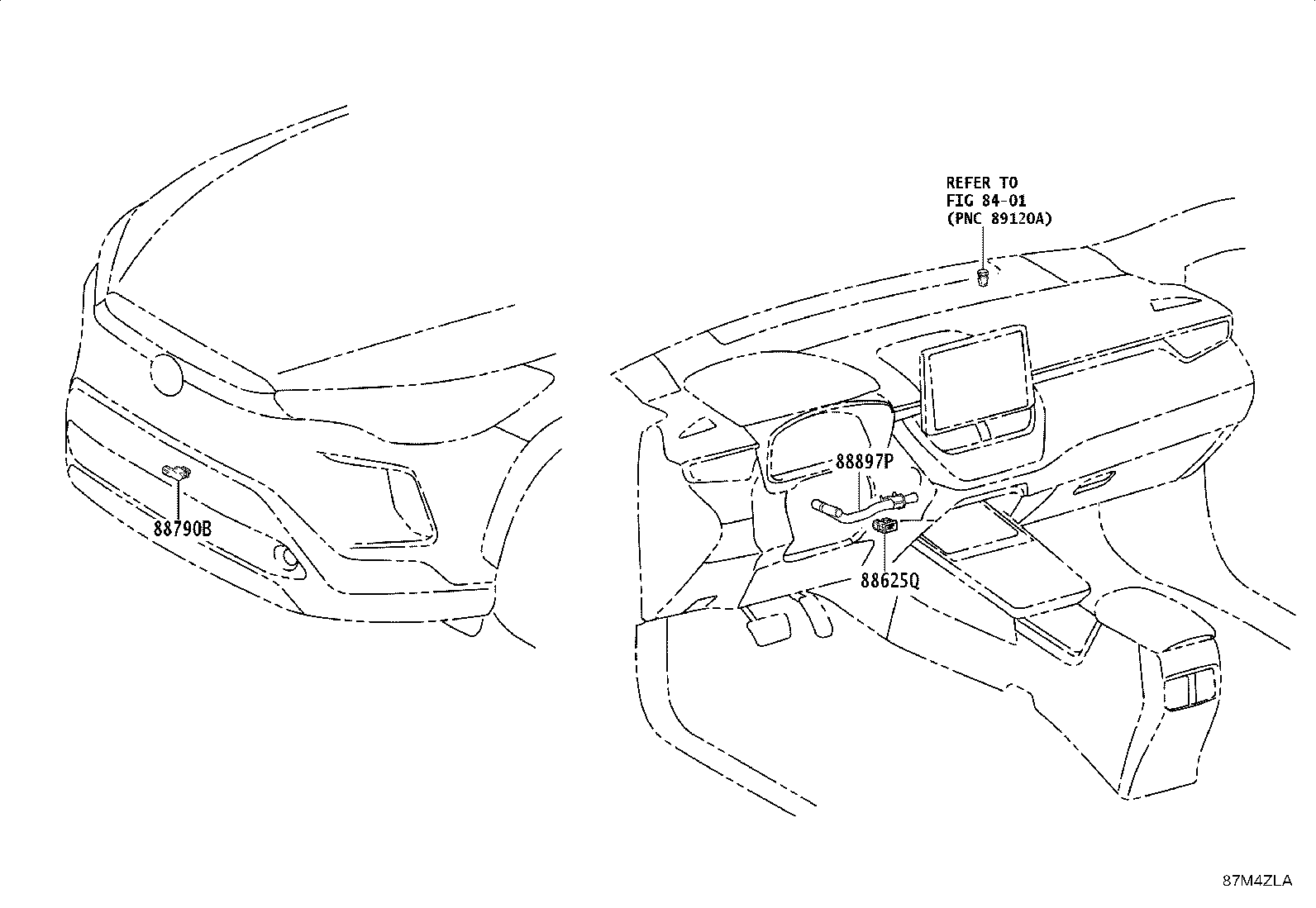 58862-16030 DUCT, CONSOLE BOX, NO.2 product image