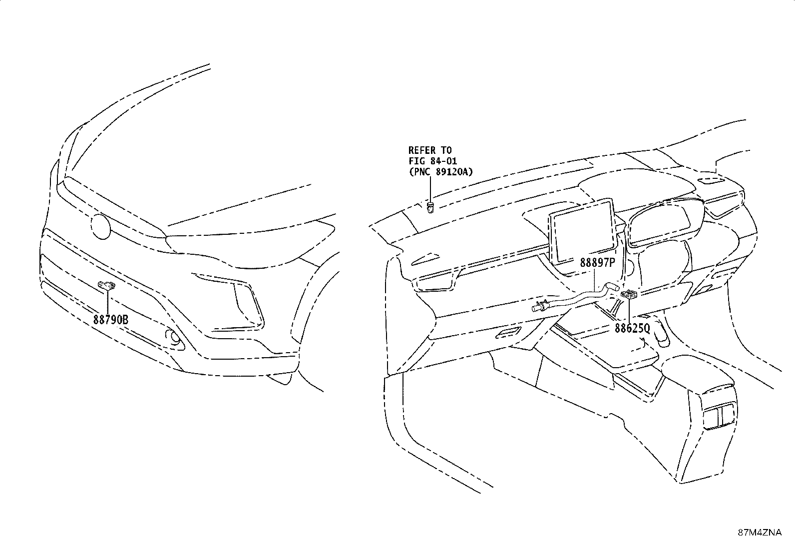 58862-16030 DUCT, CONSOLE BOX, NO.2 product image